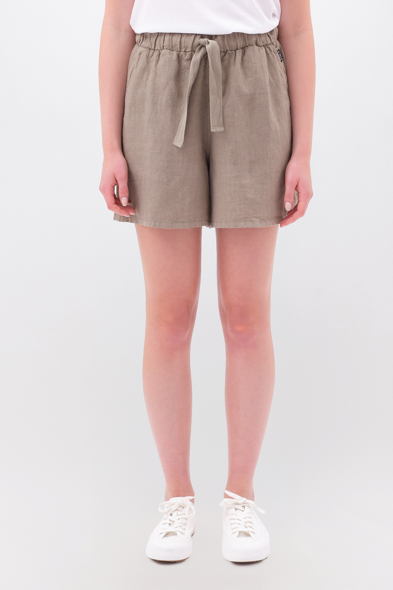 RELAXED LINEN BERMUDA