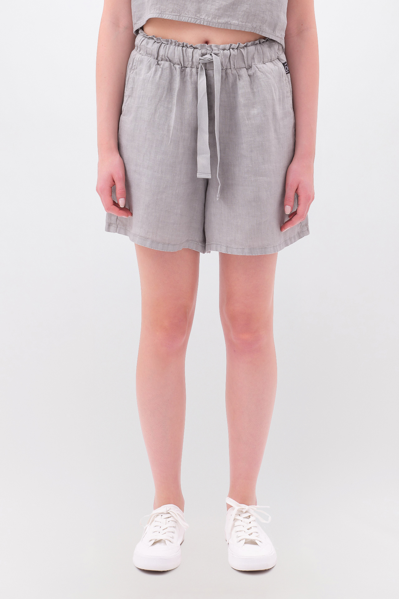 RELAXED LINEN BERMUDA