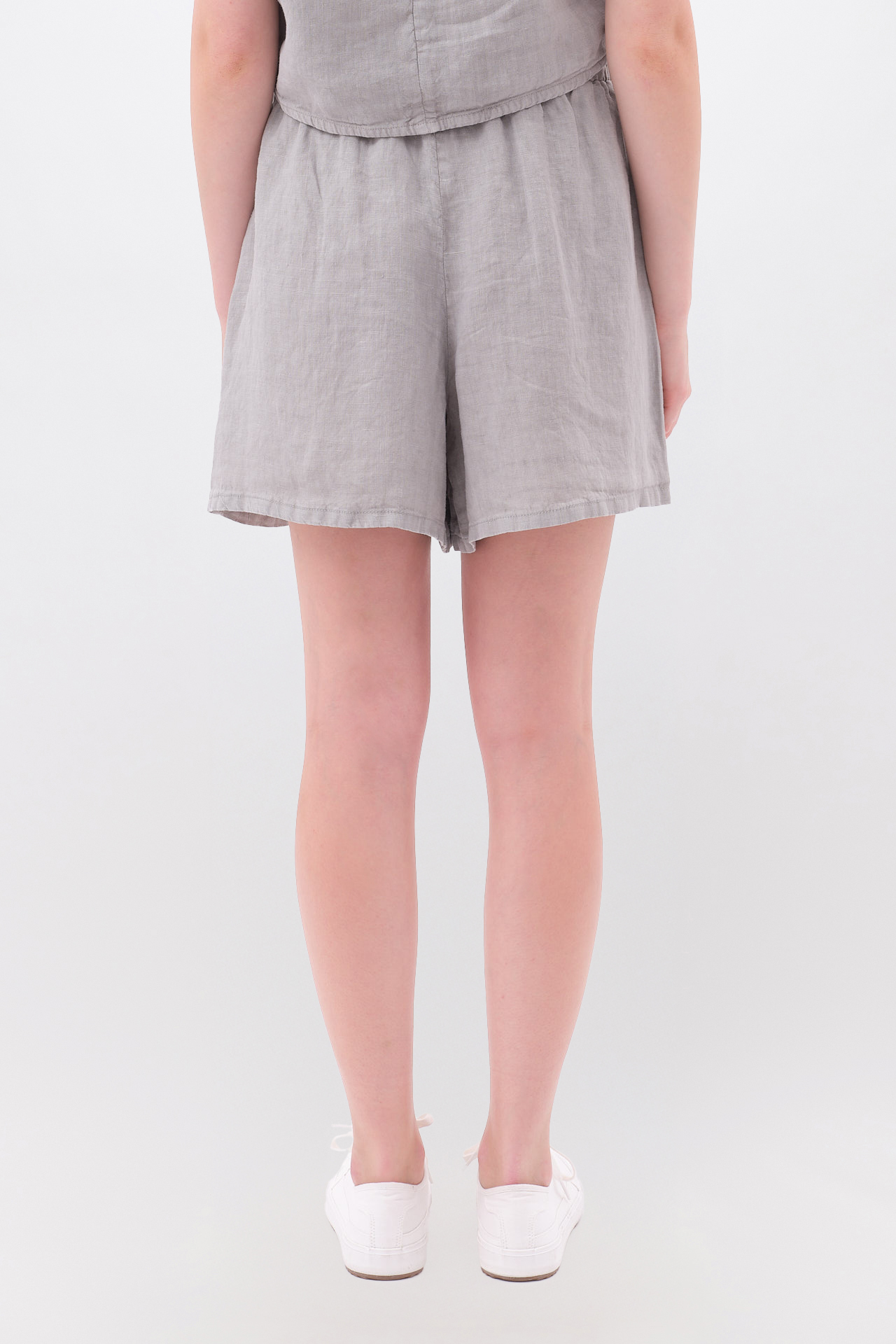 RELAXED LINEN BERMUDA