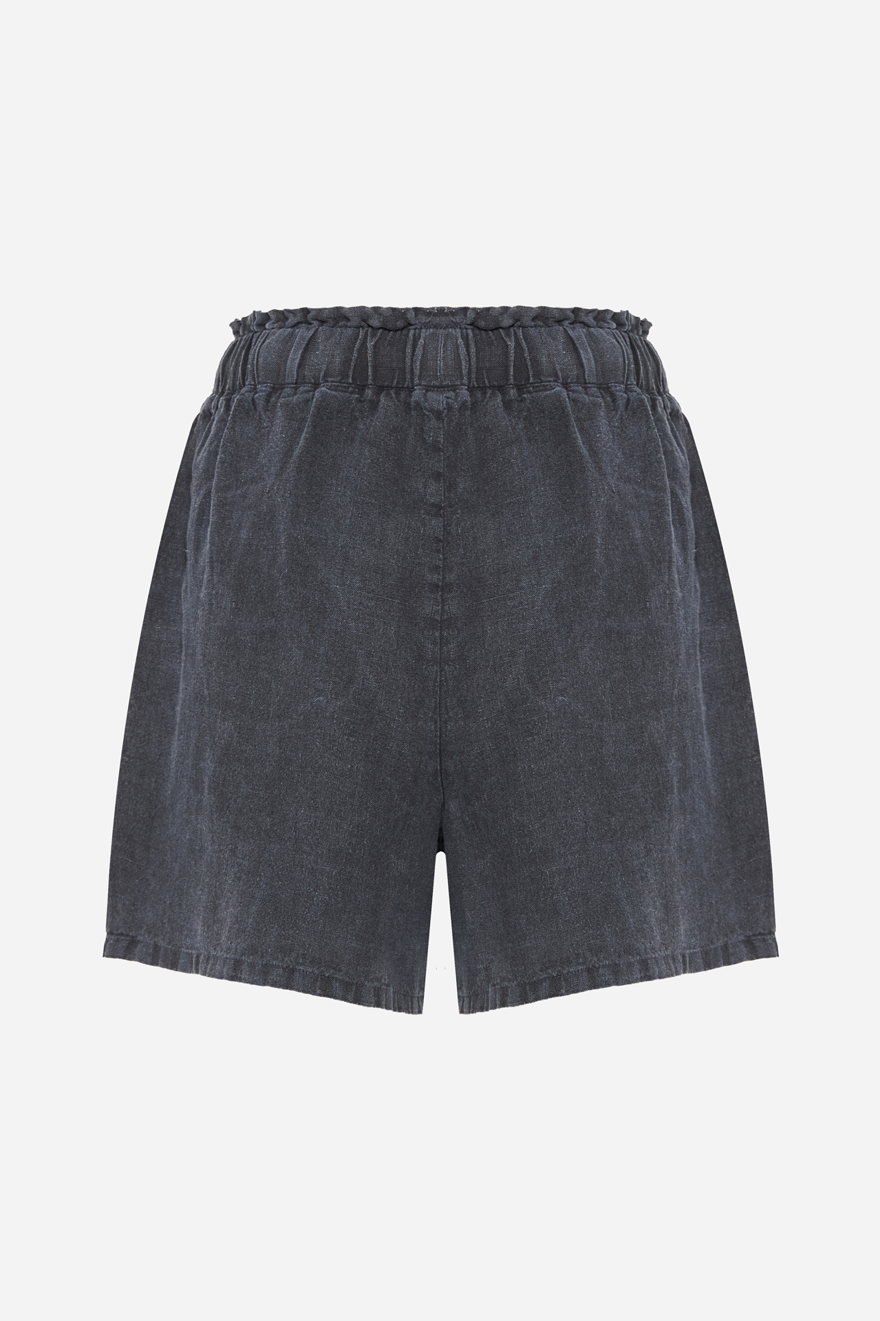 RELAXED LINEN BERMUDA