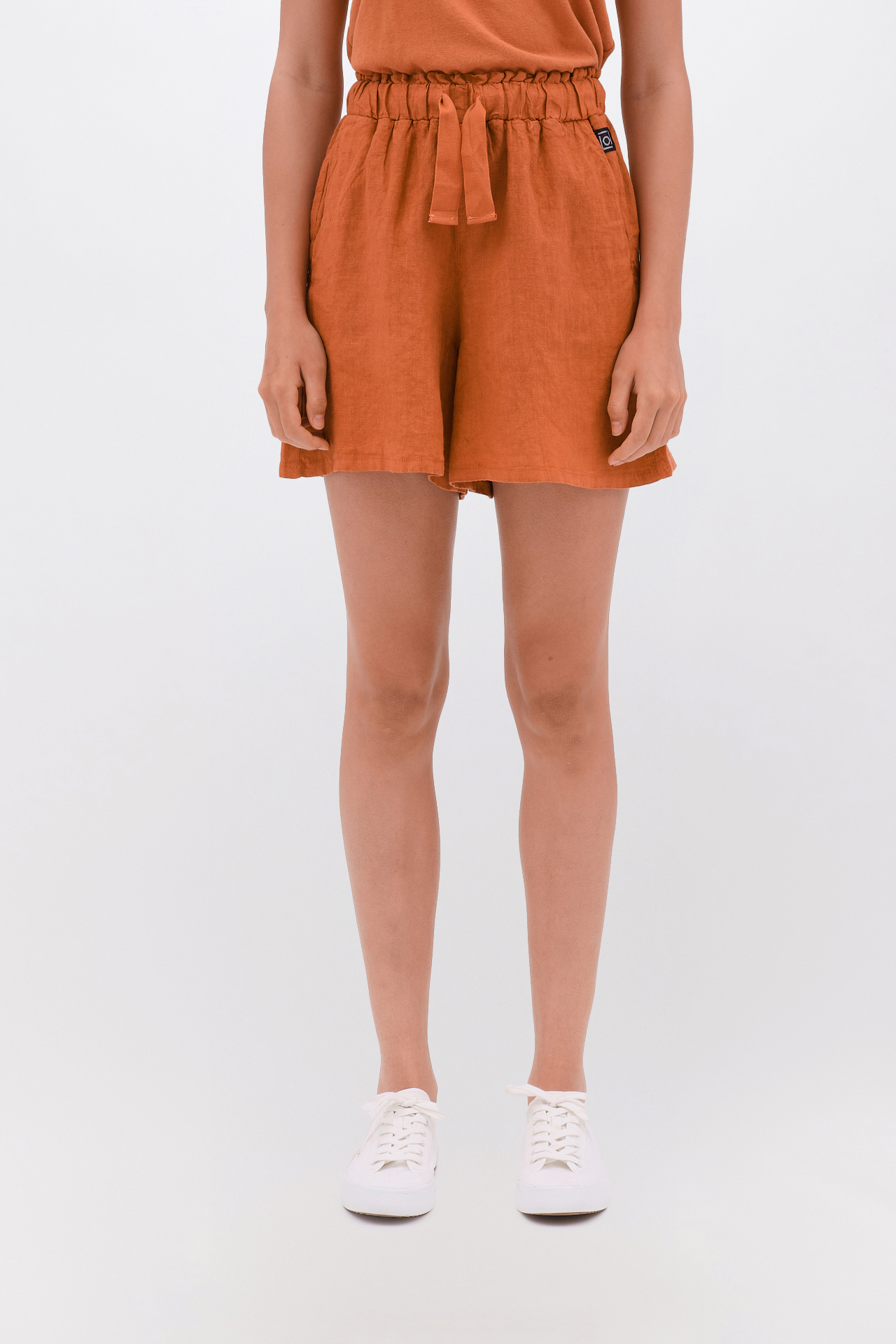 RELAXED LINEN BERMUDA