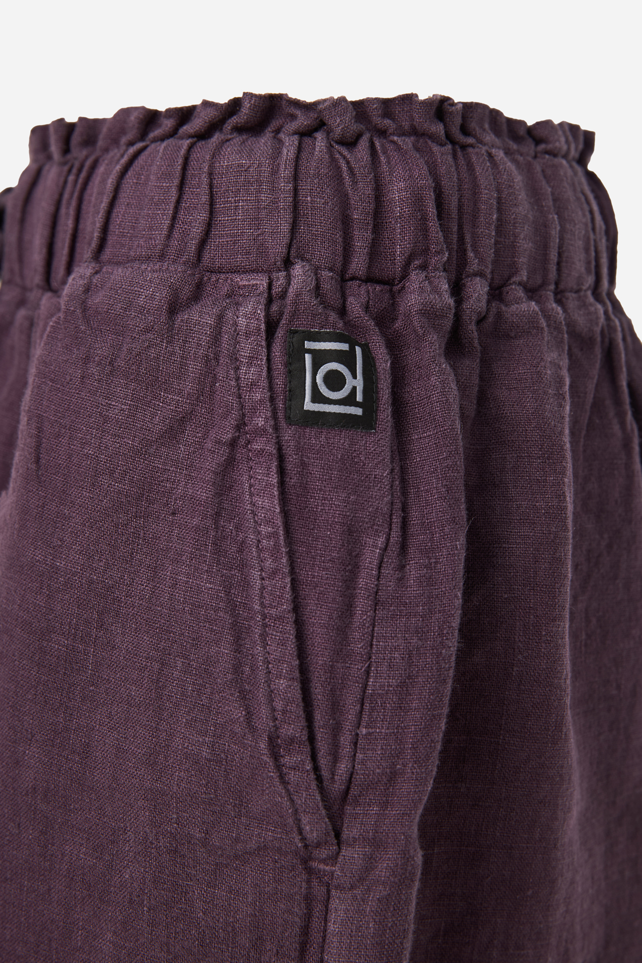 RELAXED LINEN BERMUDA