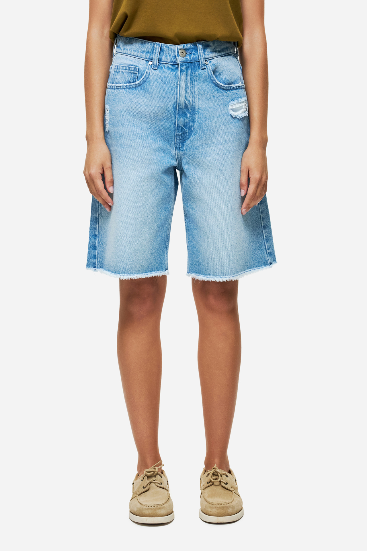 DENIM BERMUDA