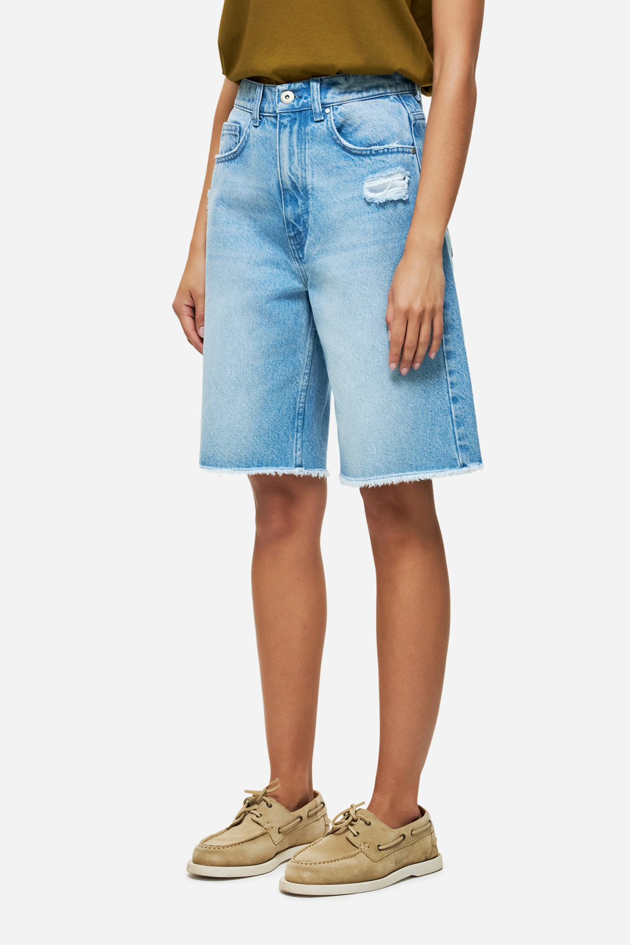 DENIM BERMUDA