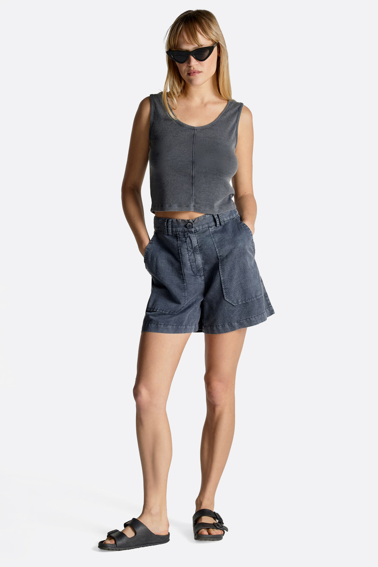 Linen Blend Short