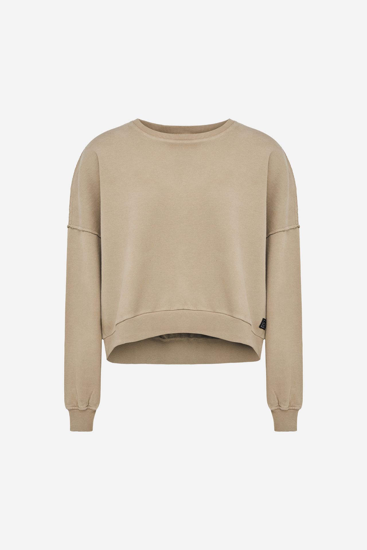 OVERSIZED ASSYMETRIC CREWNECK