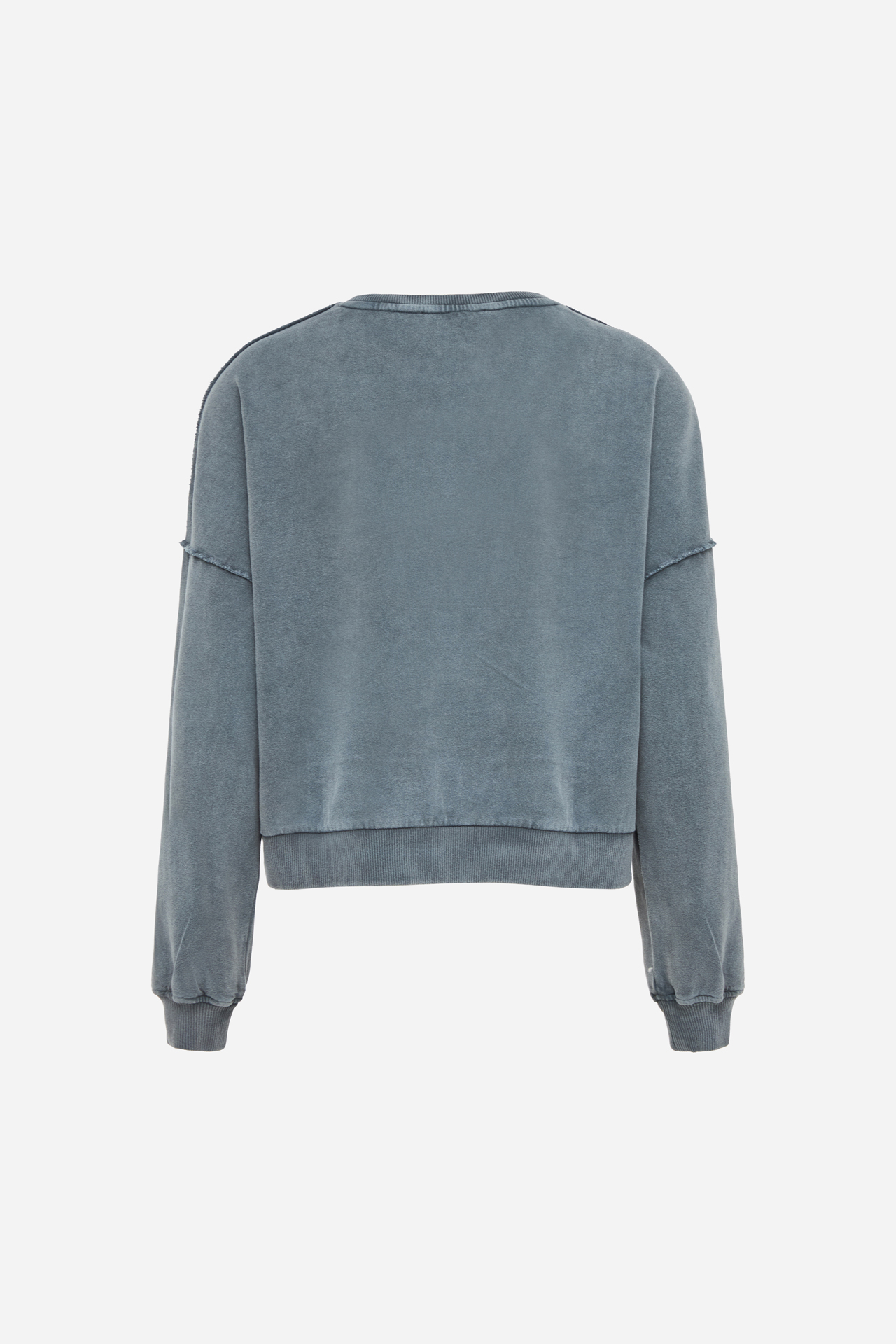 OVERSIZED ASSYMETRIC CREWNECK