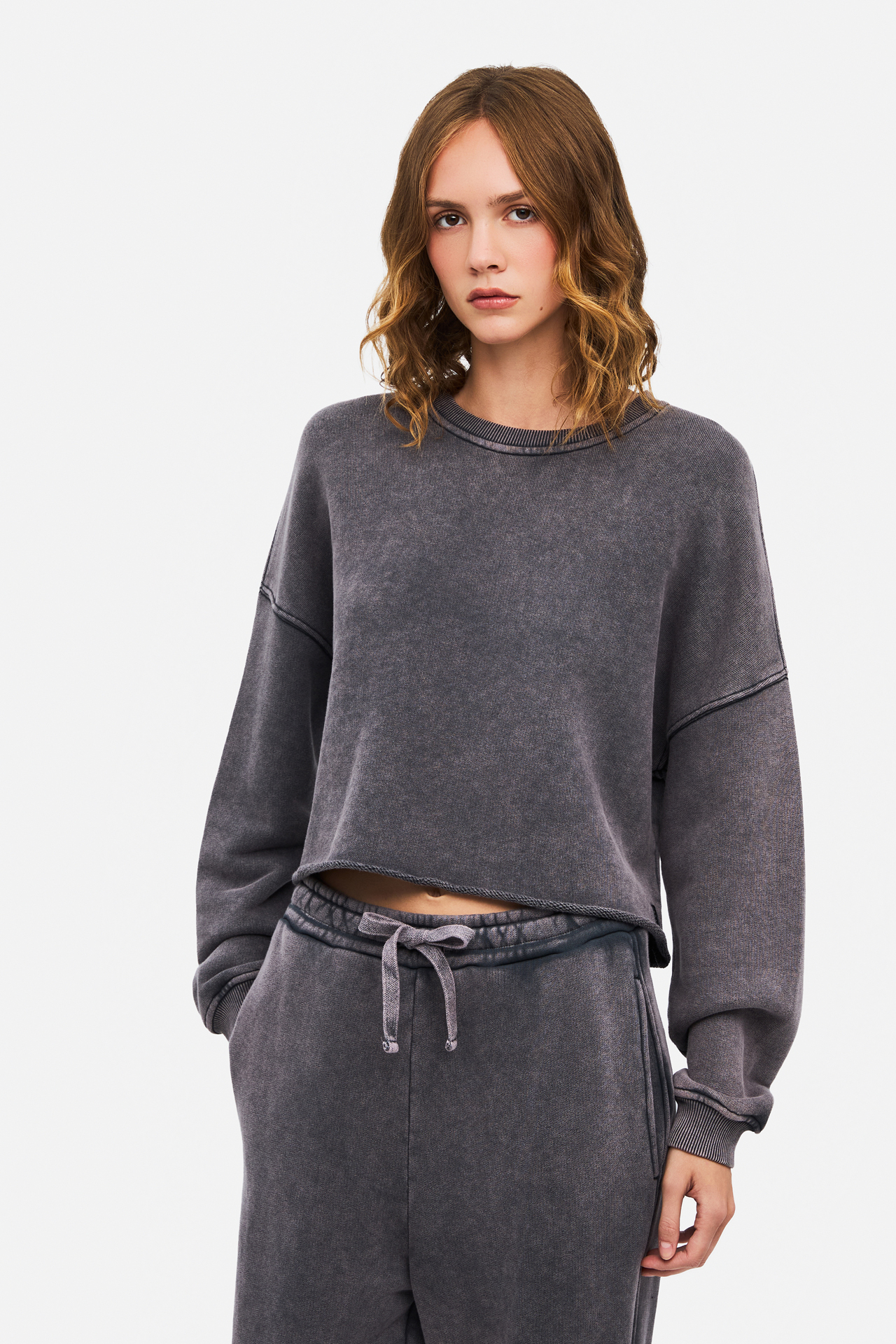 HEAVY DUTY FLEECE CREWNECK