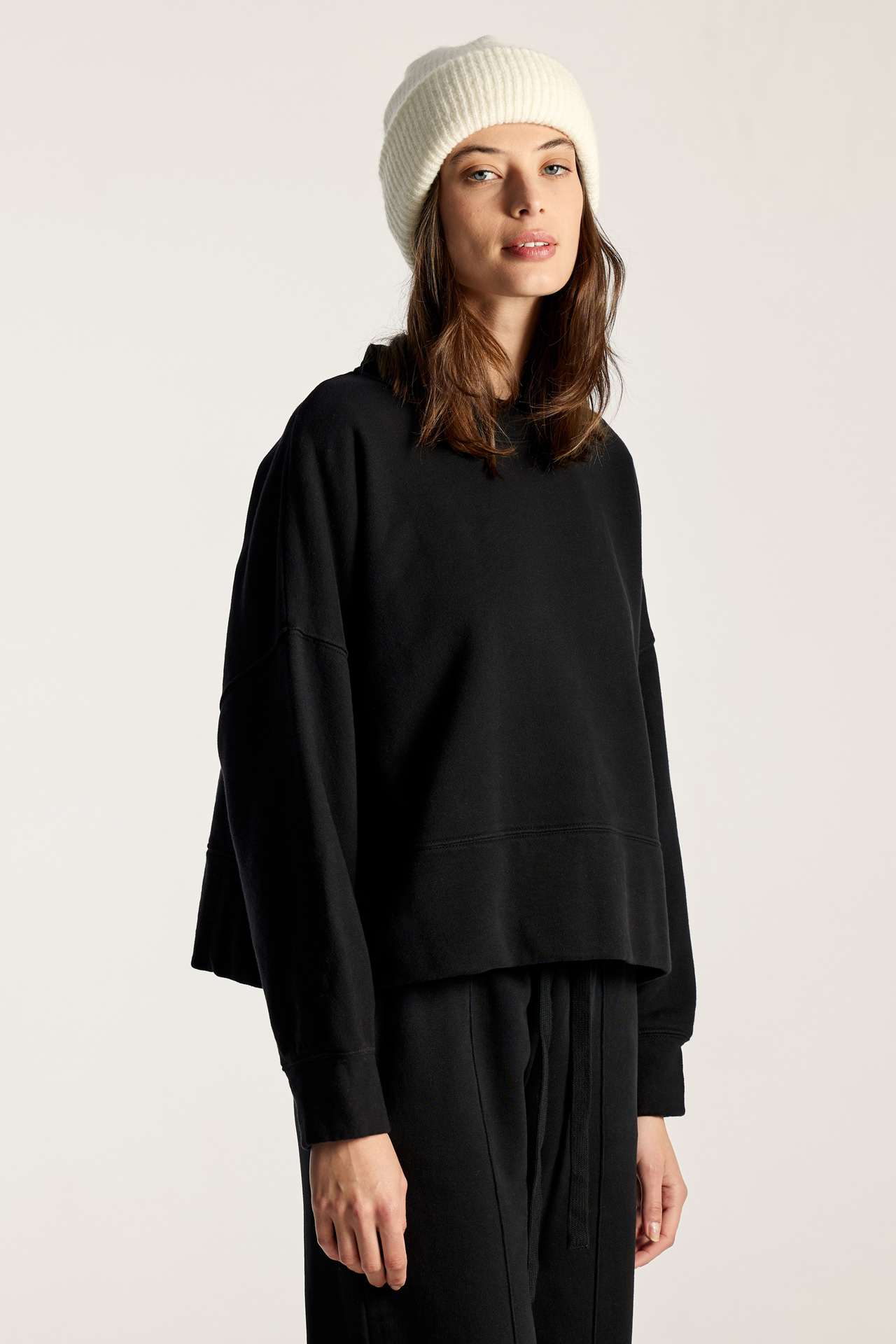 Crop Oversized Sweatshirt