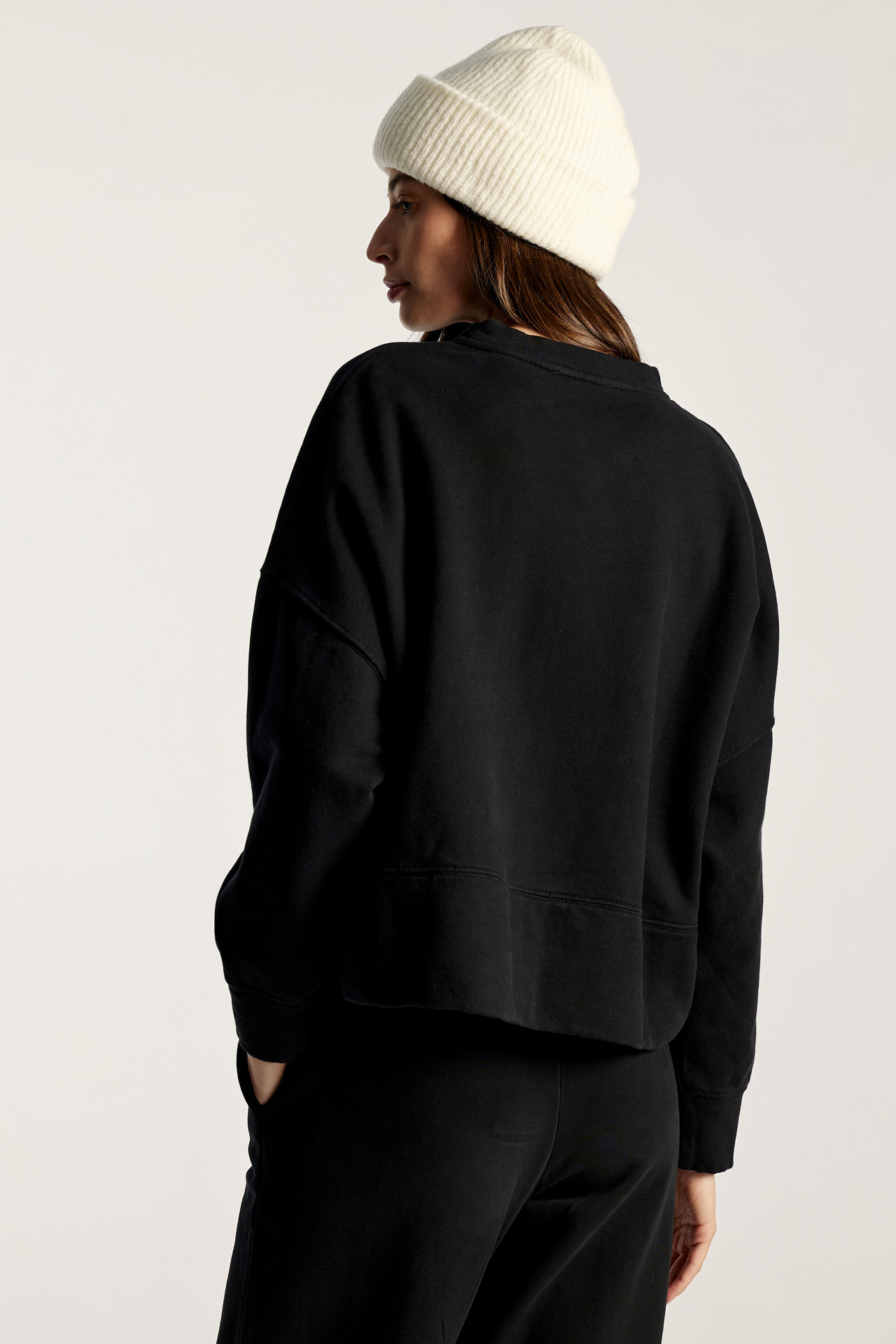 Crop Oversized Sweatshirt