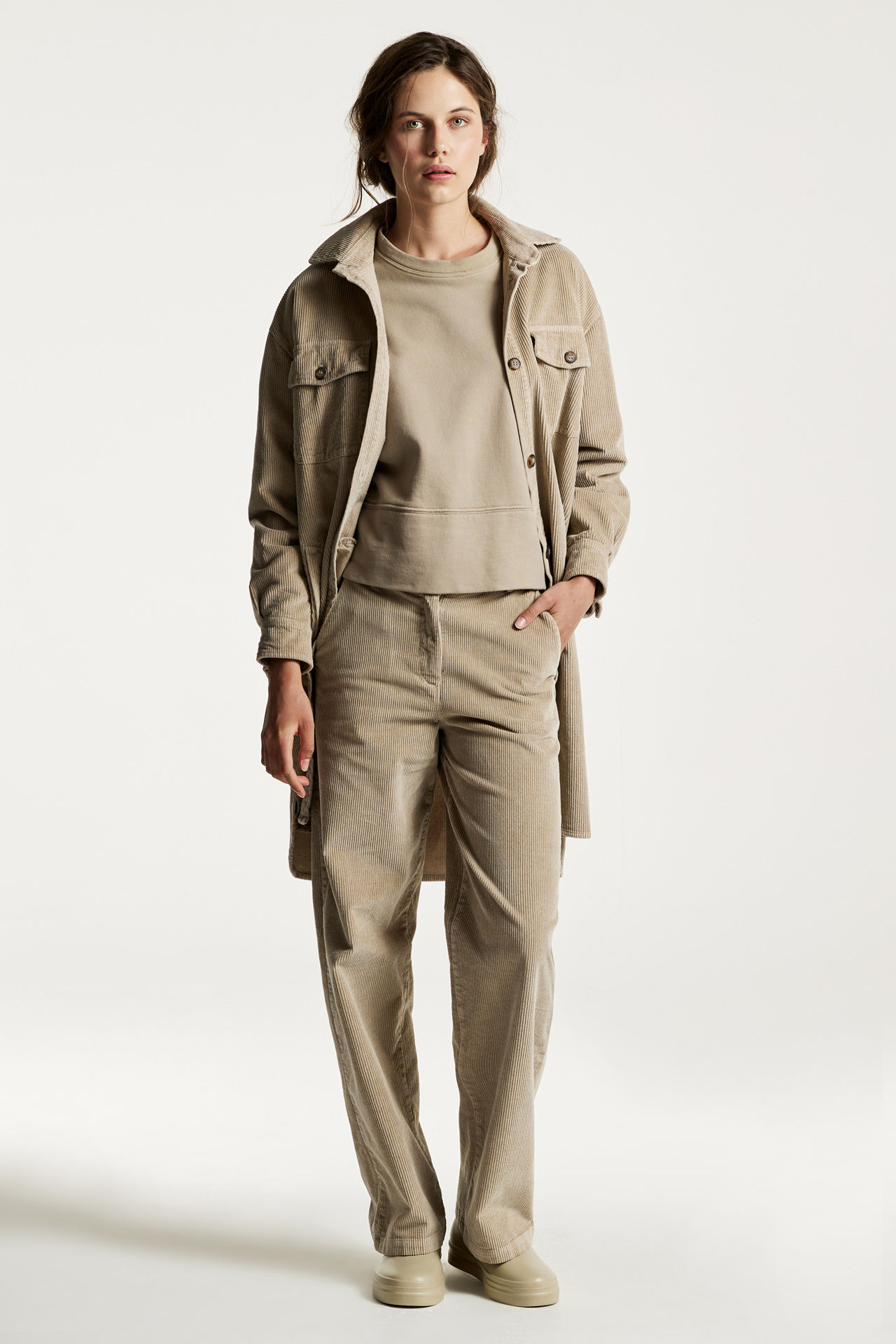 Crop Oversized Sweatshirt
