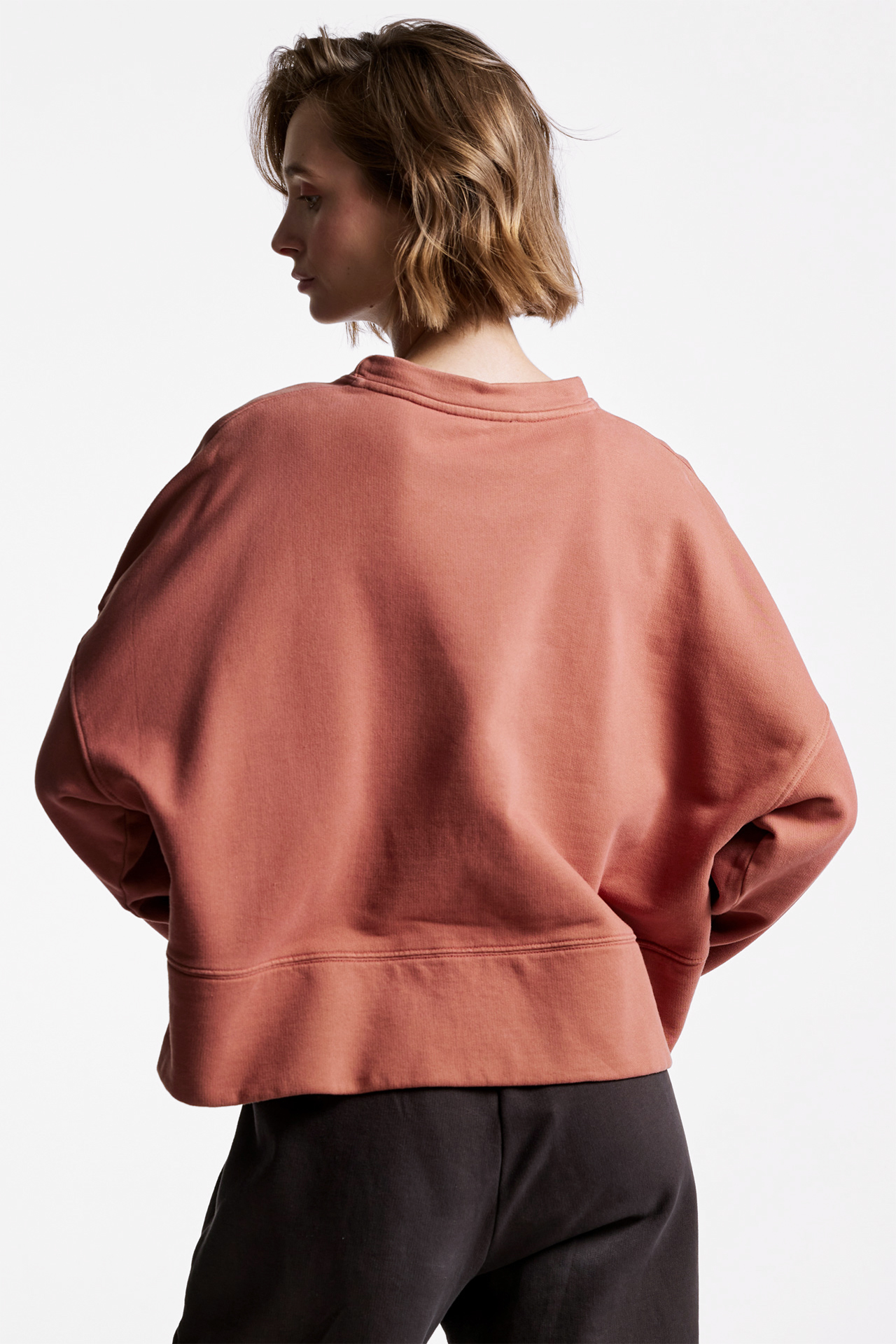 Crop Oversized Sweatshirt