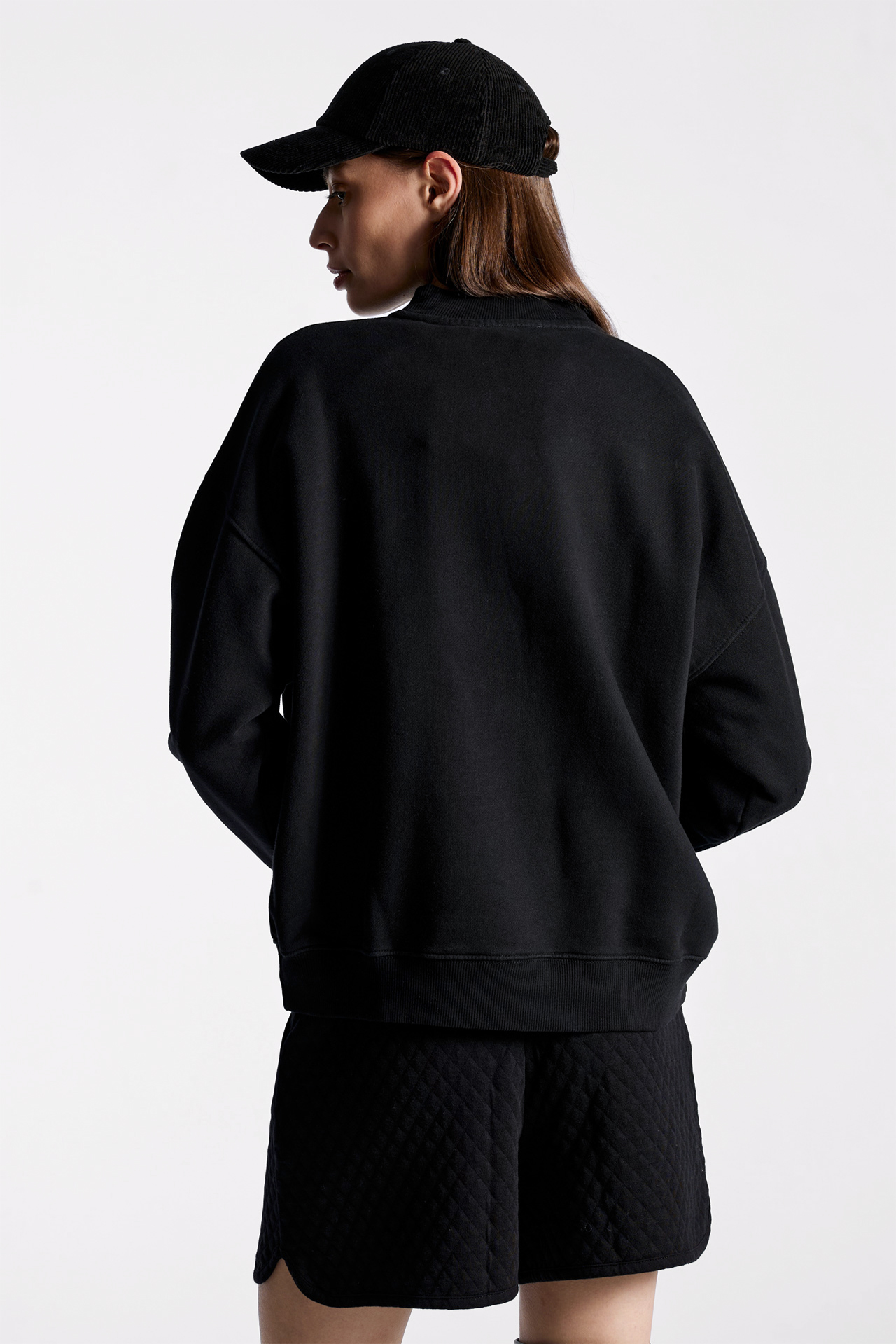 Neck Detail Sweatshirt