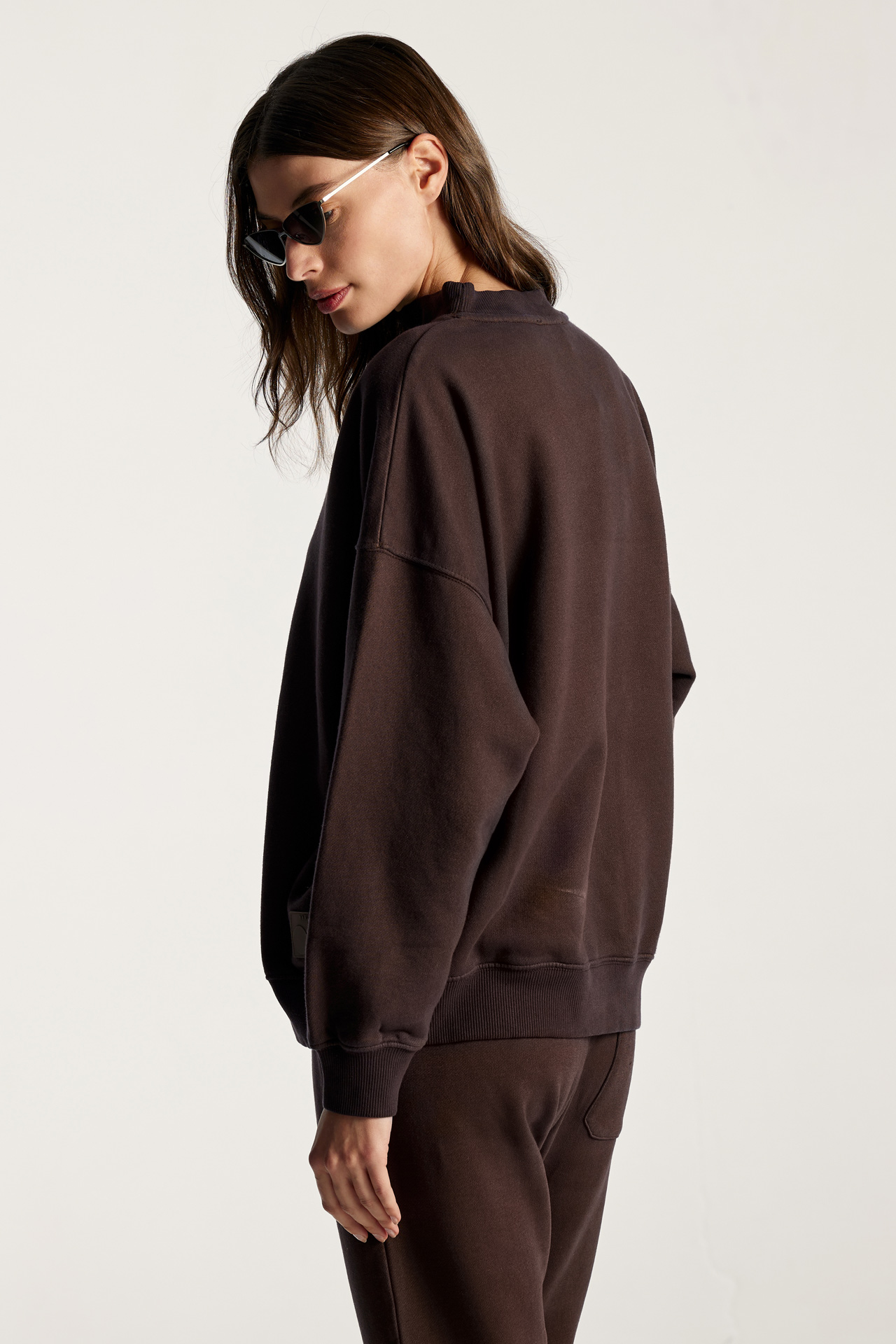 Neck Detail Sweatshirt