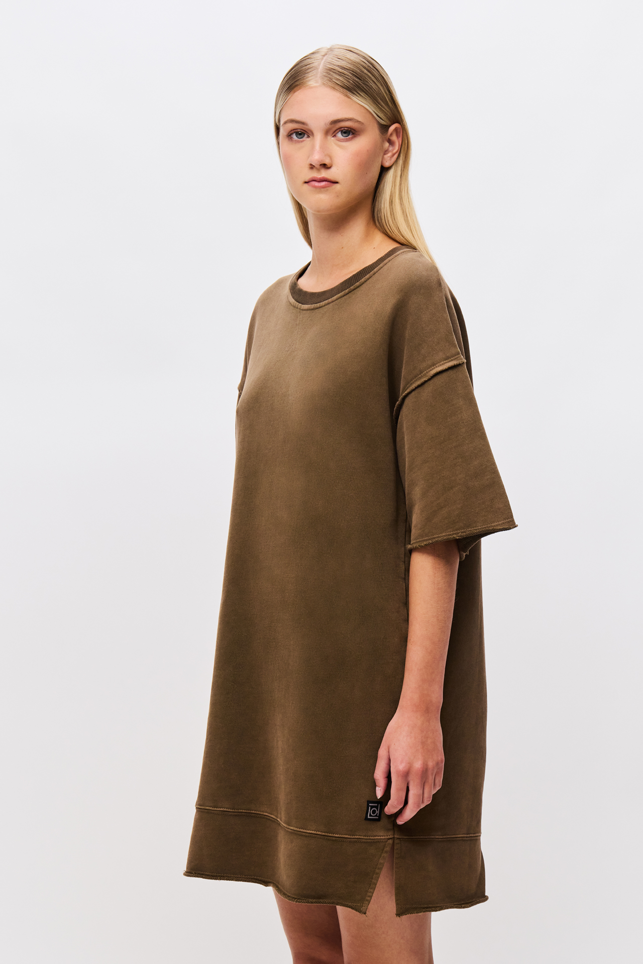 SHORTSLEEVE CREWNECK DRESS