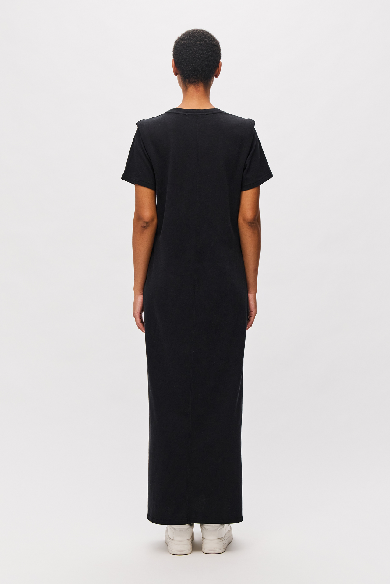 MAXI DRESS WITH SHOULDER DETAIL
