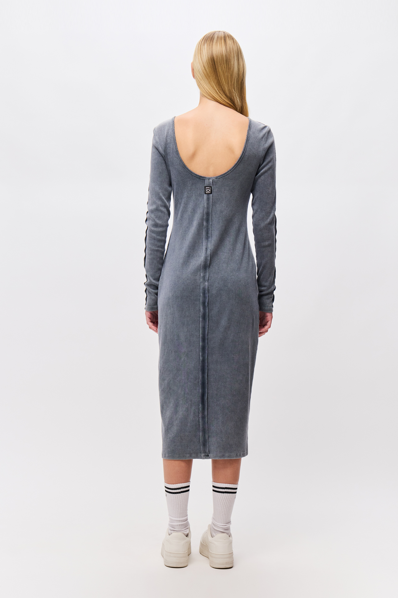 SLIM FIT RIB DRESS