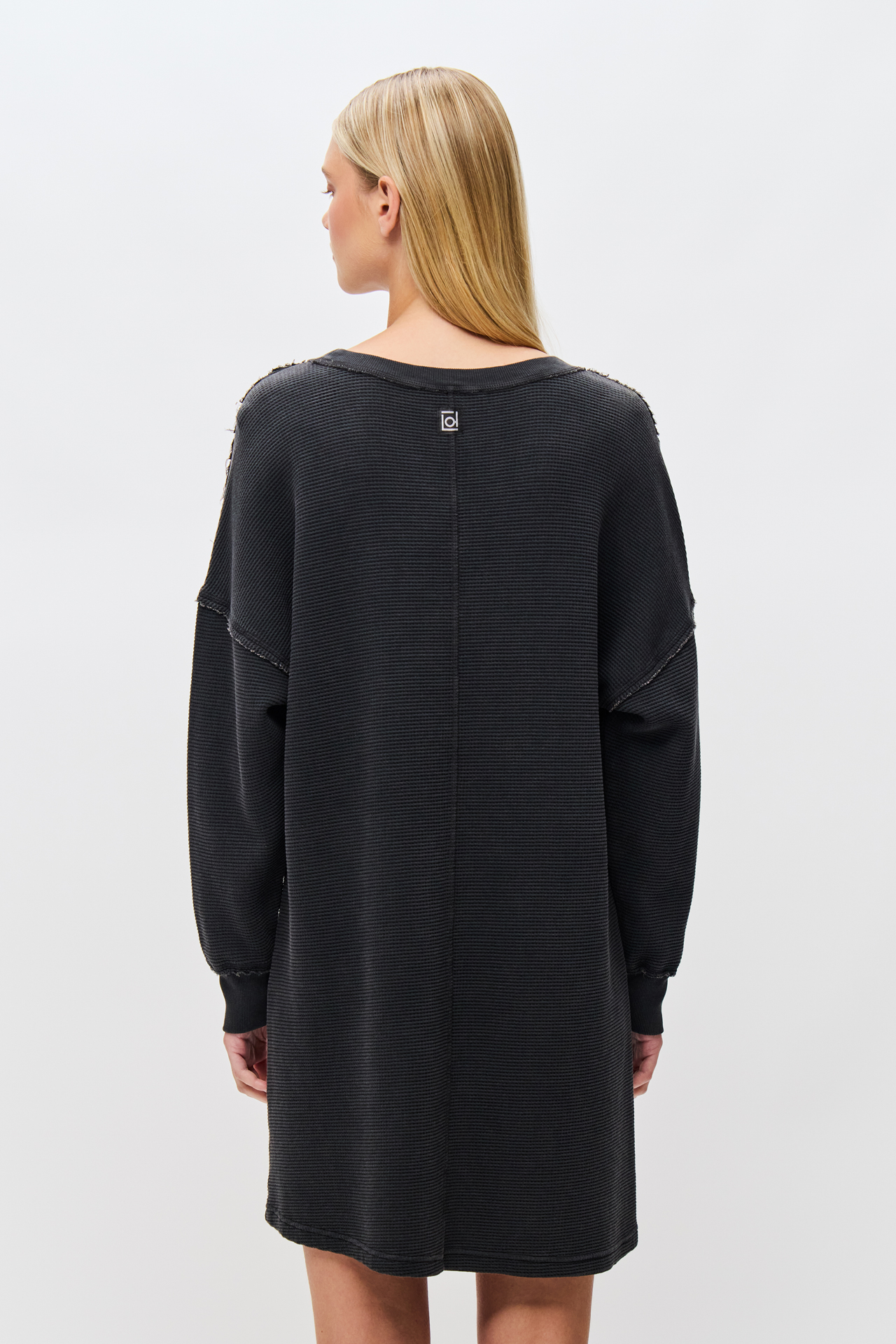 LOOSE FIT WAFFLE DRESS