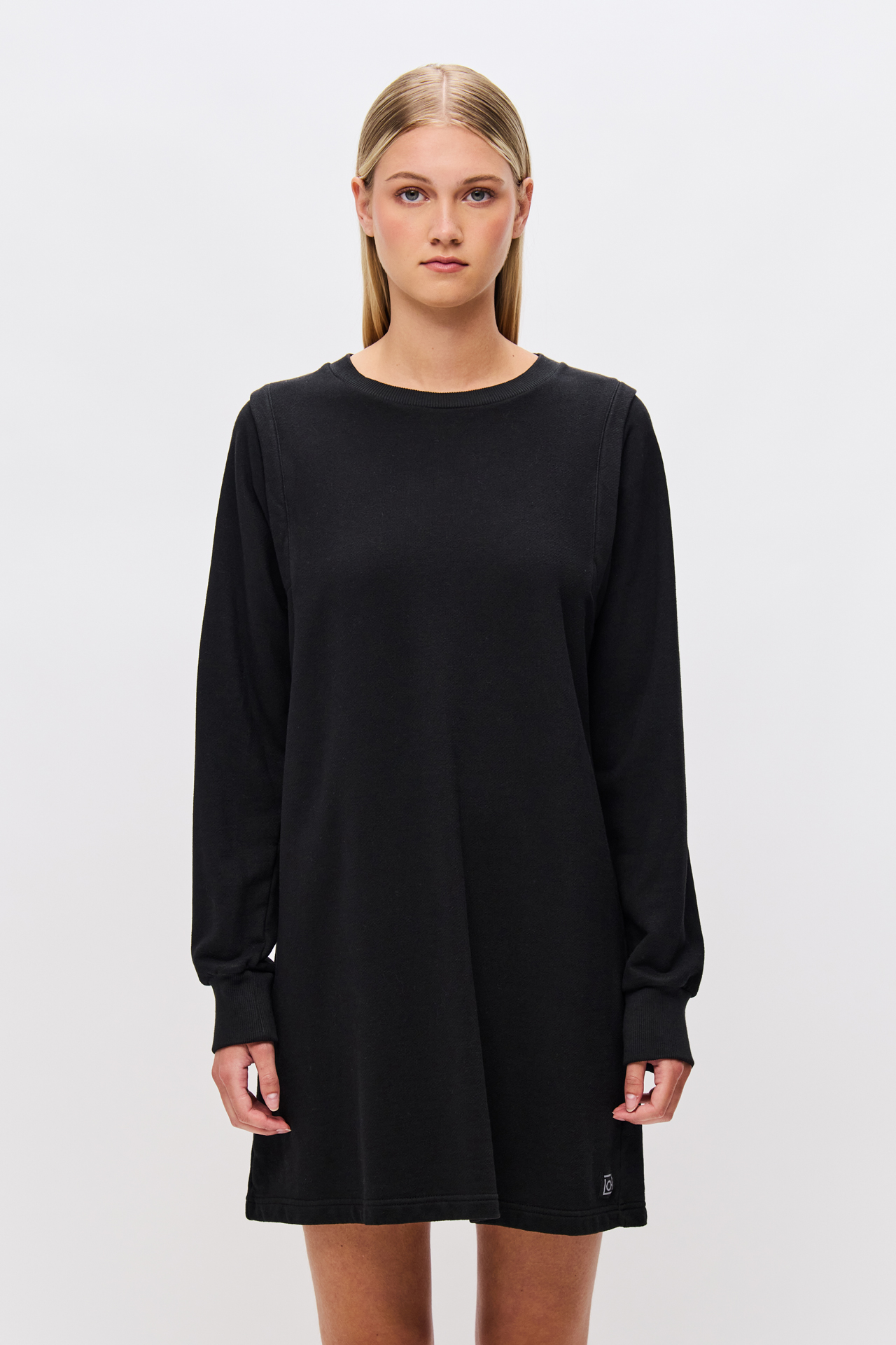 MINI DRESS WITH SHOULDER DETAIL