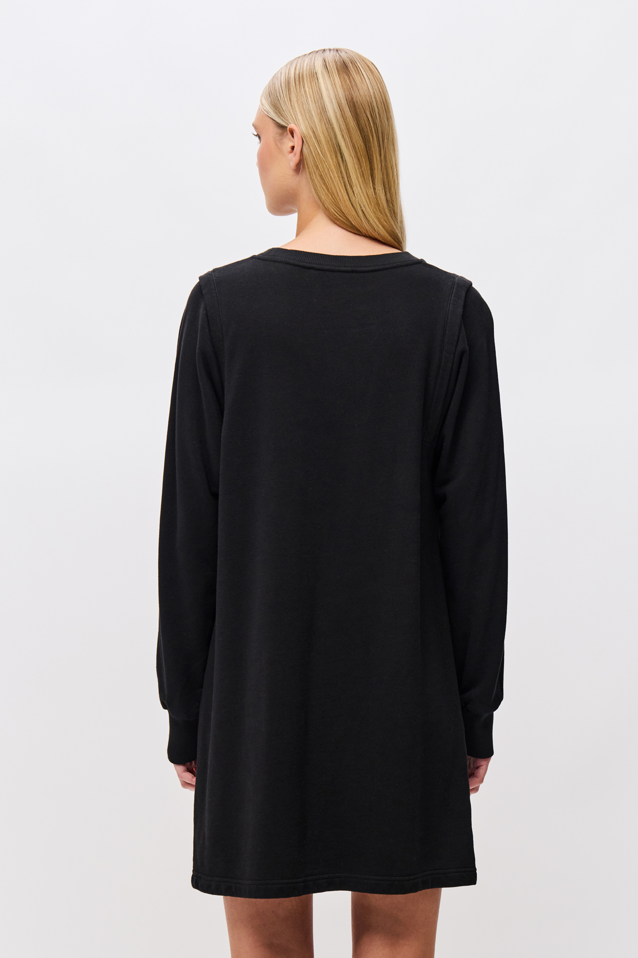 MINI DRESS WITH SHOULDER DETAIL