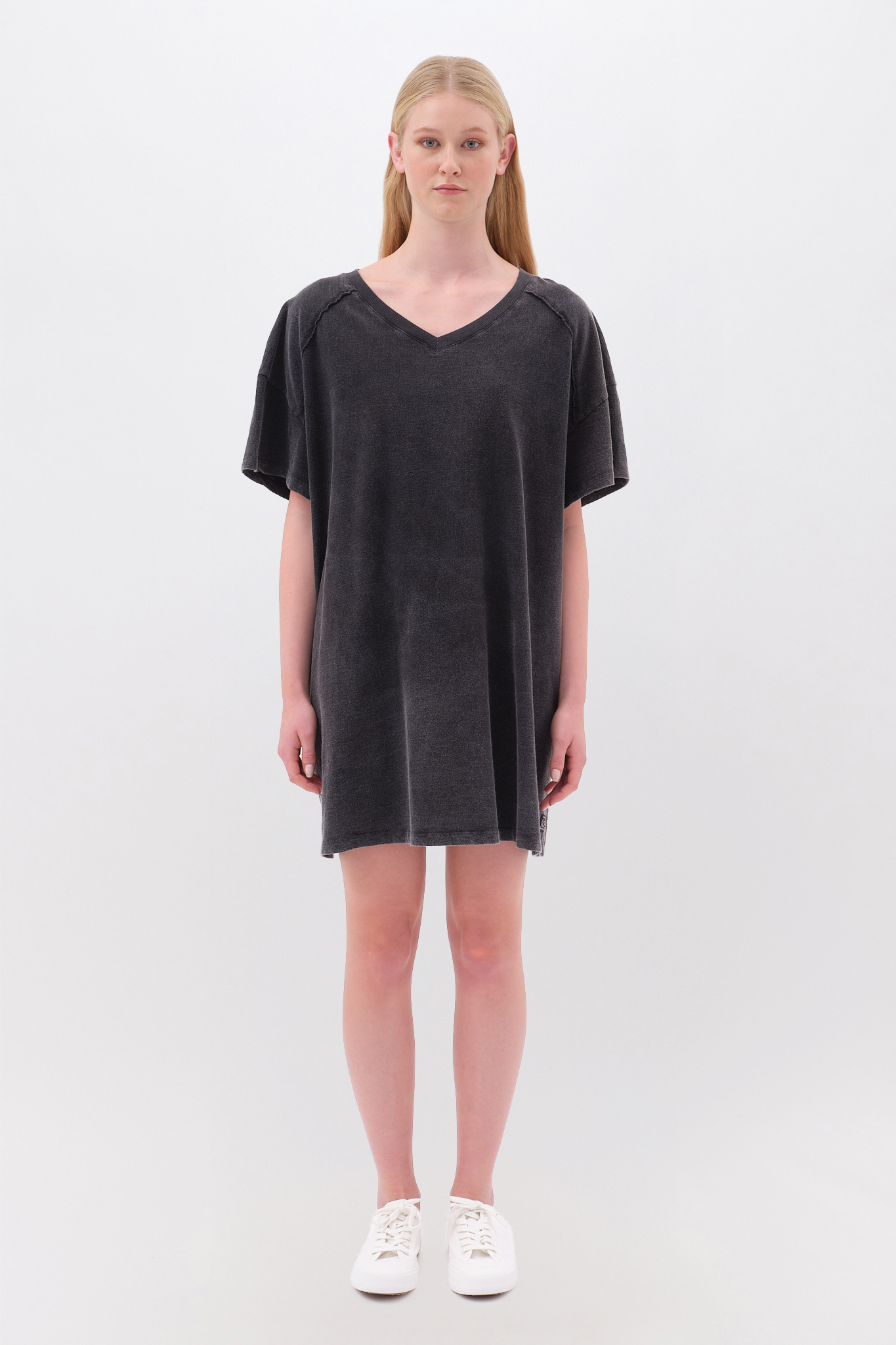 SLUB RELAXED DRESS