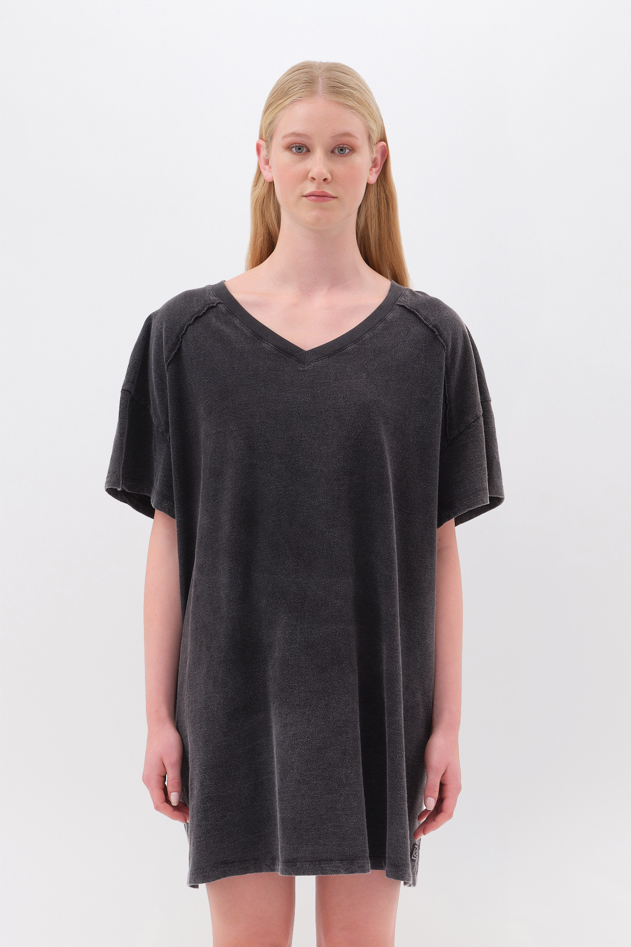 SLUB RELAXED DRESS