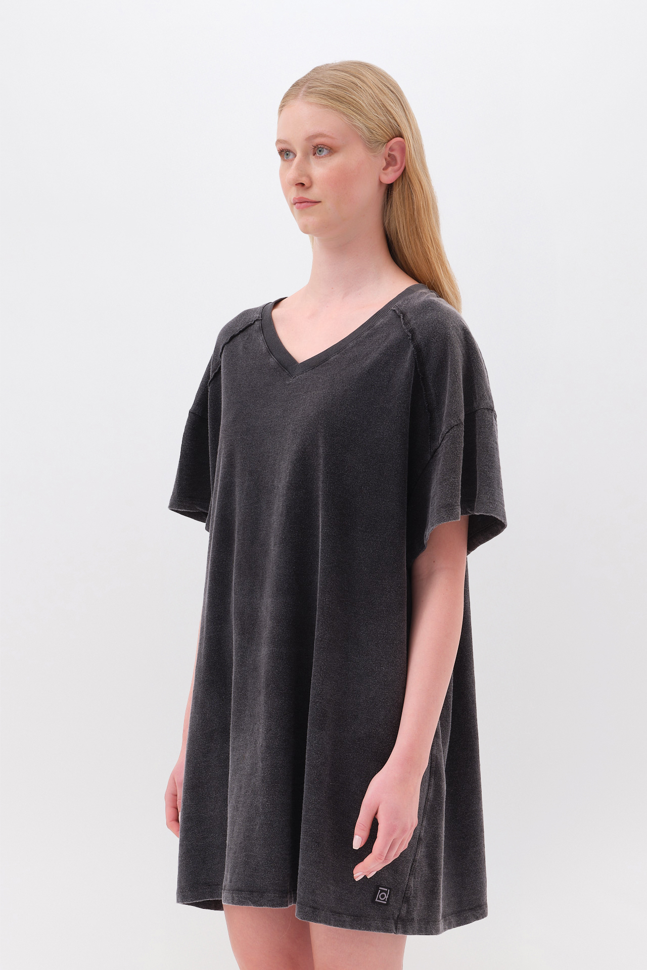 SLUB RELAXED DRESS