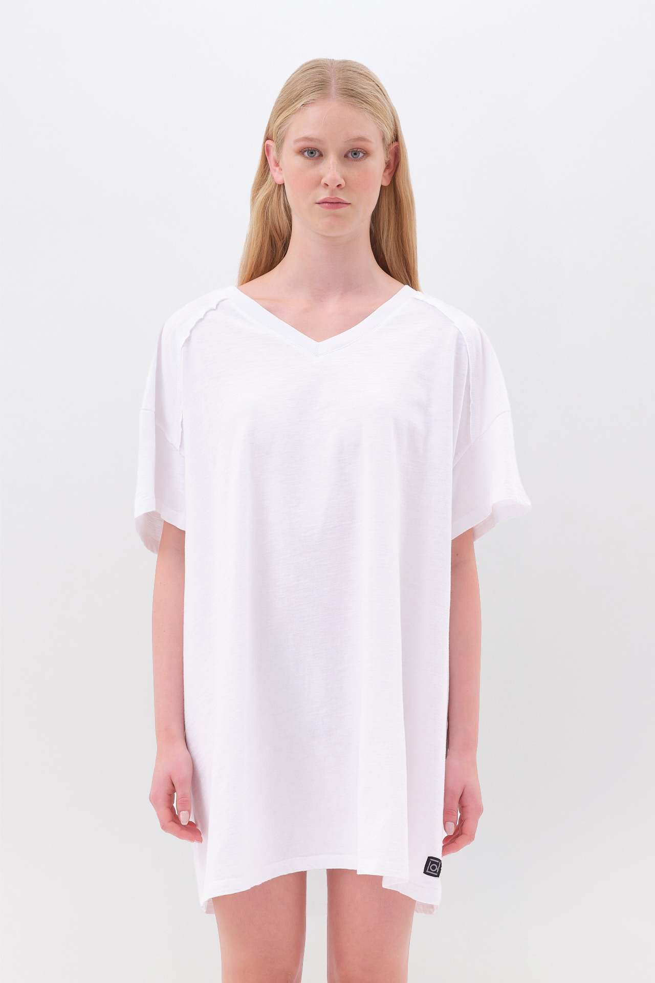 SLUB RELAXED DRESS