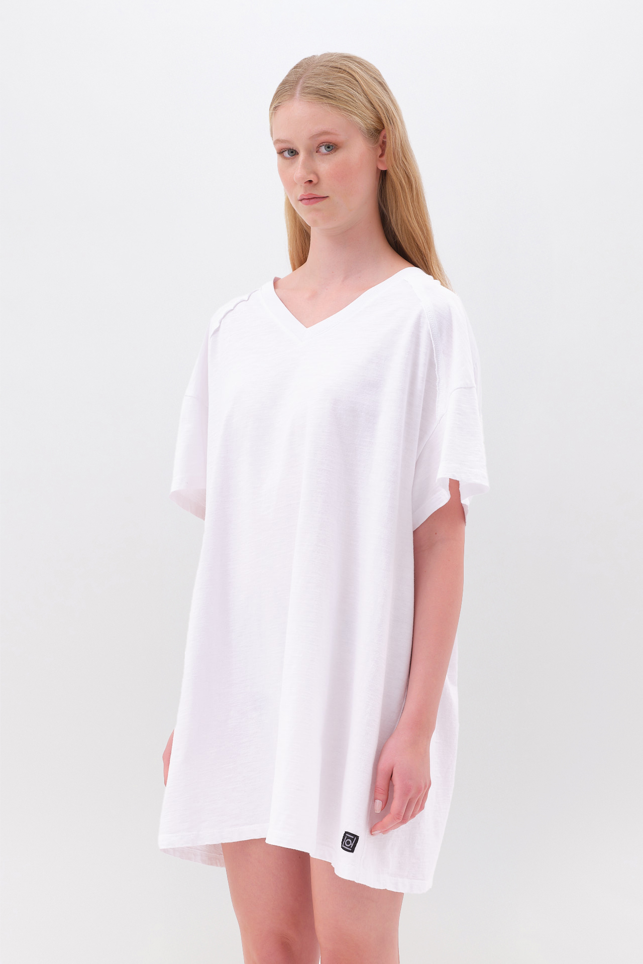 SLUB RELAXED DRESS