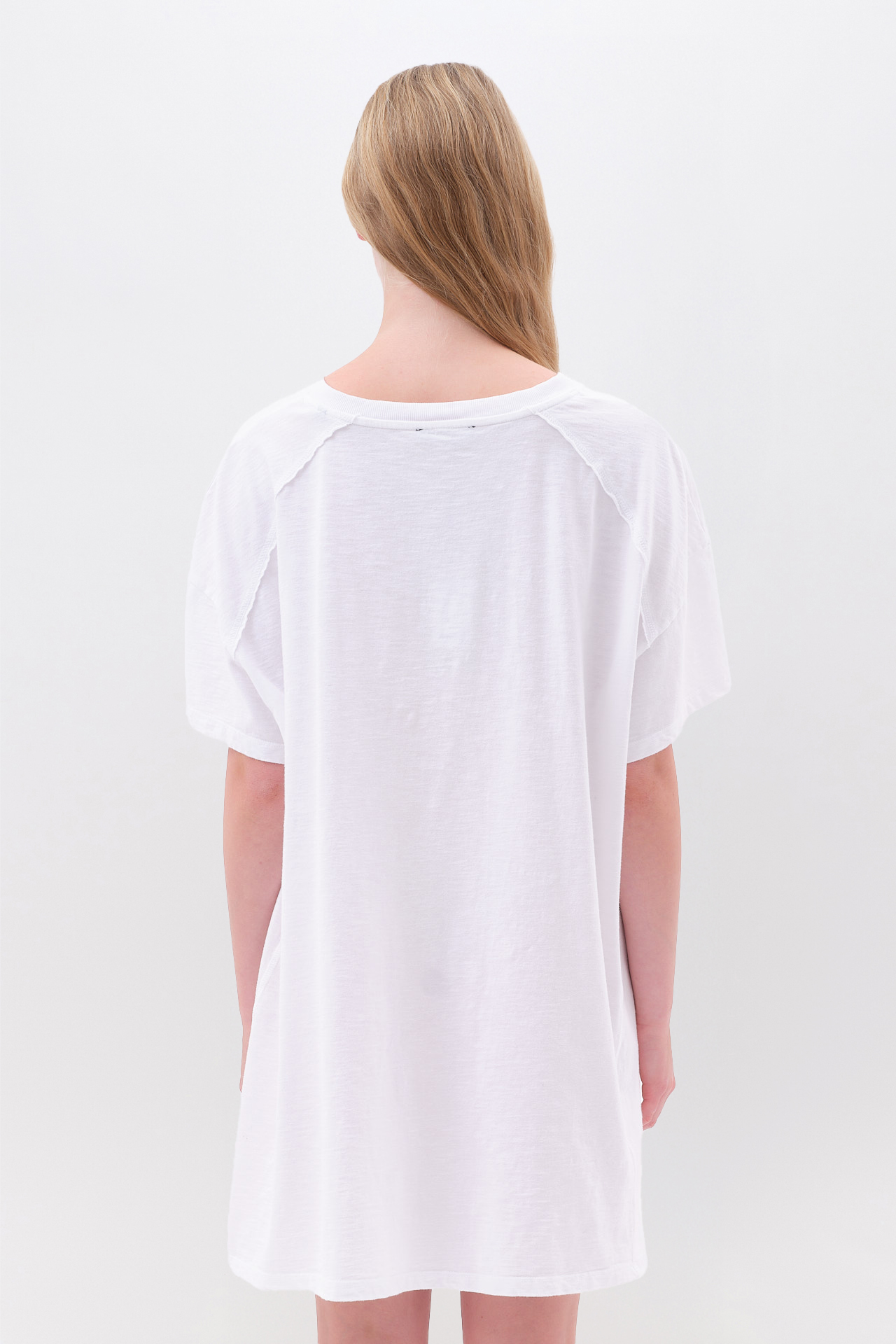 SLUB RELAXED DRESS