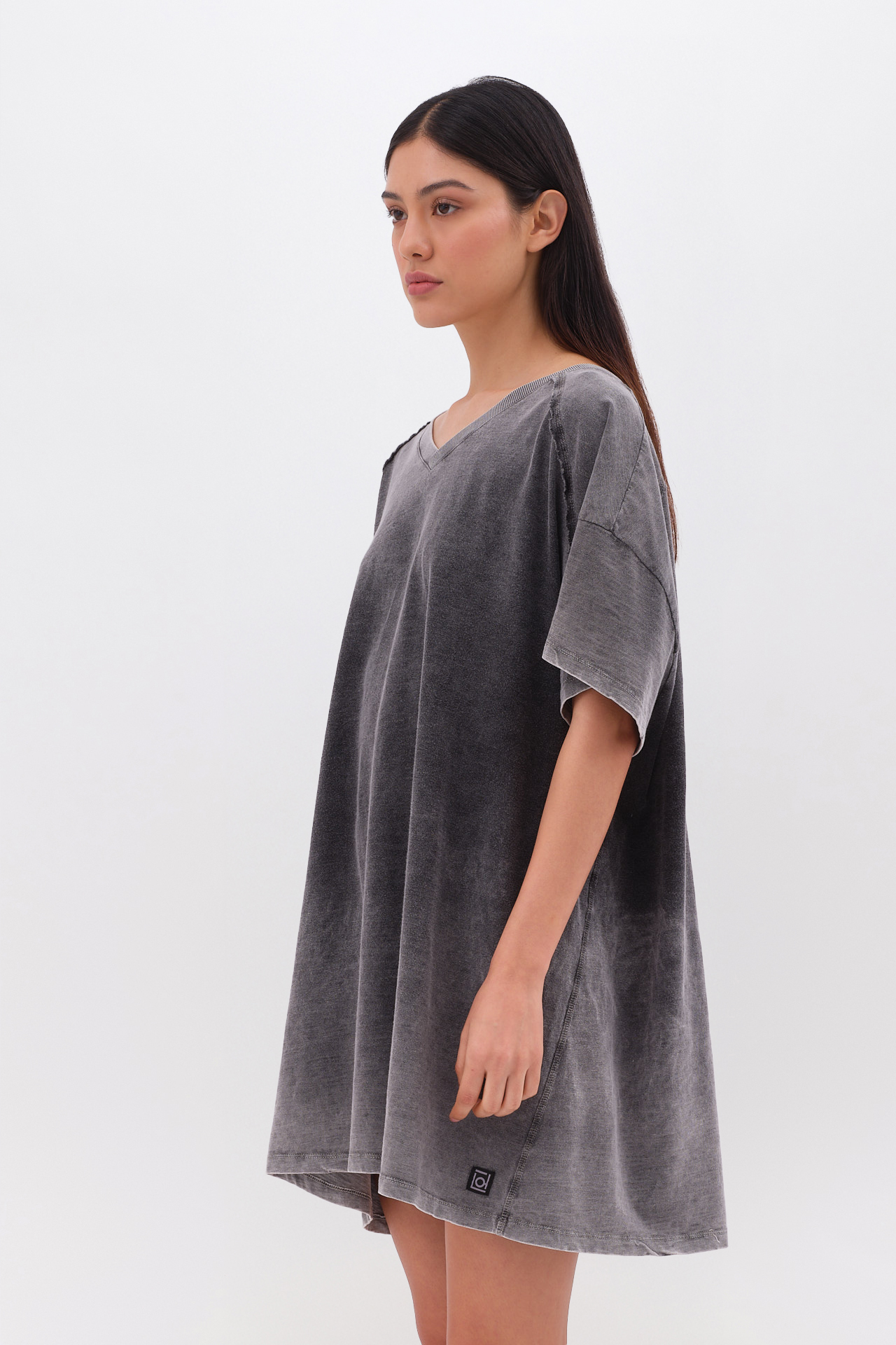 SLUB RELAXED DRESS