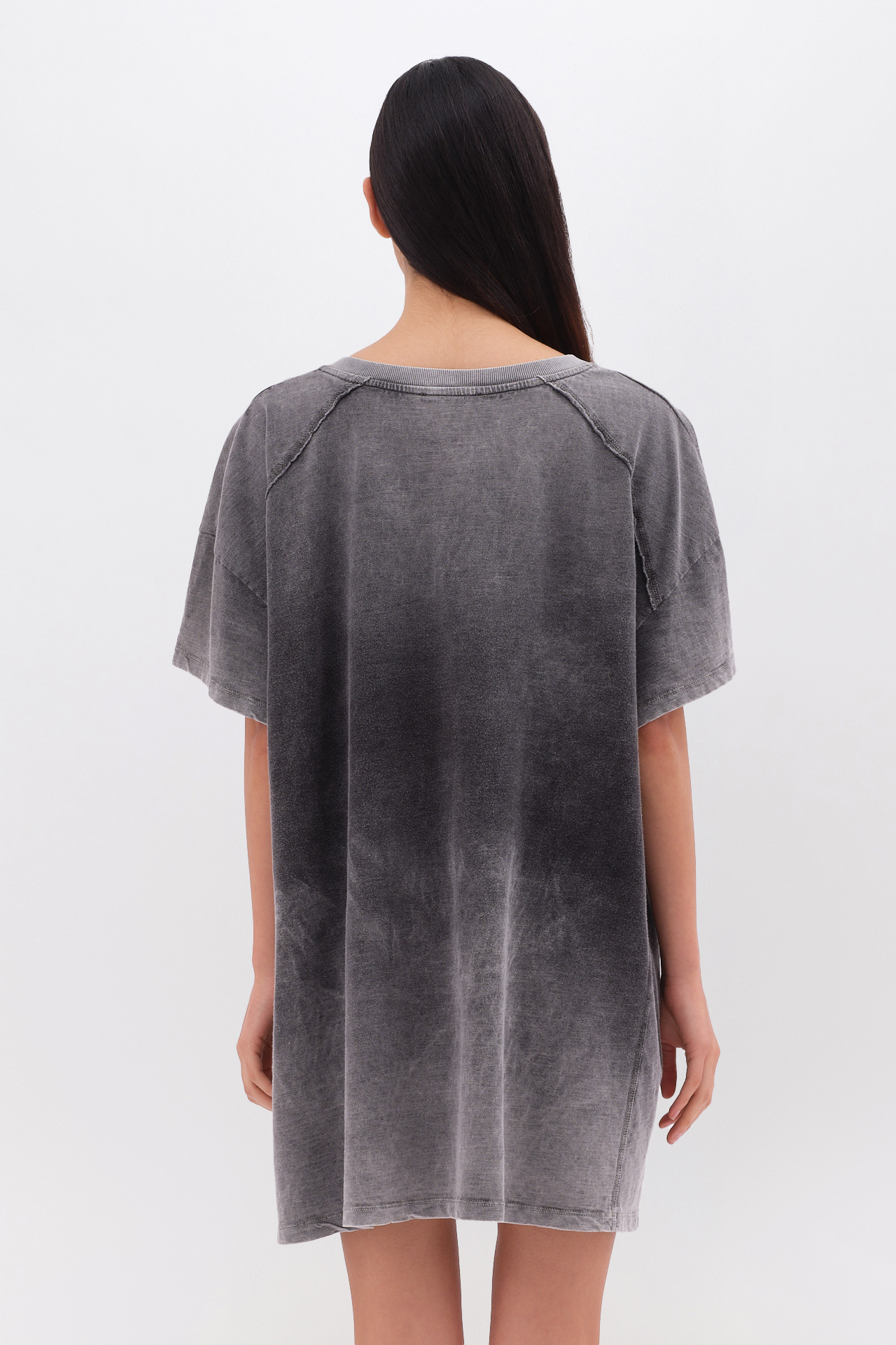SLUB RELAXED DRESS
