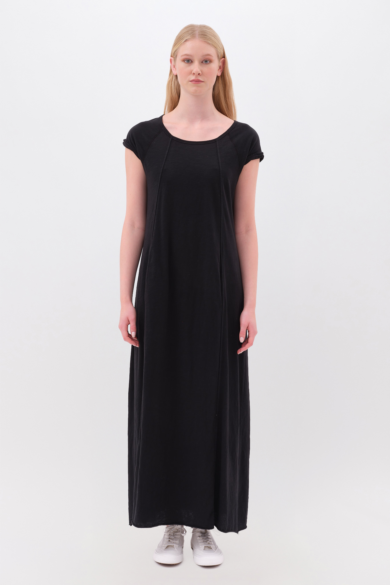 SLUB RAGLAN DRESS