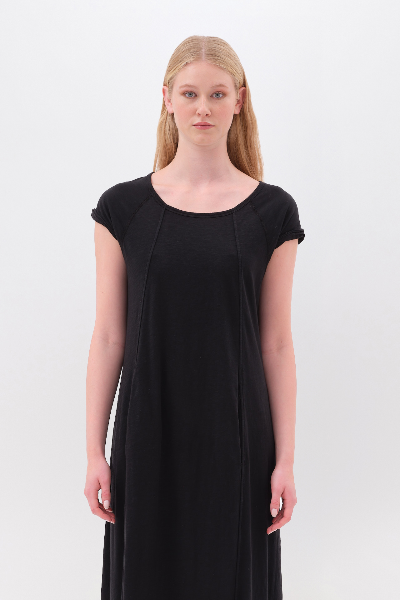SLUB RAGLAN DRESS