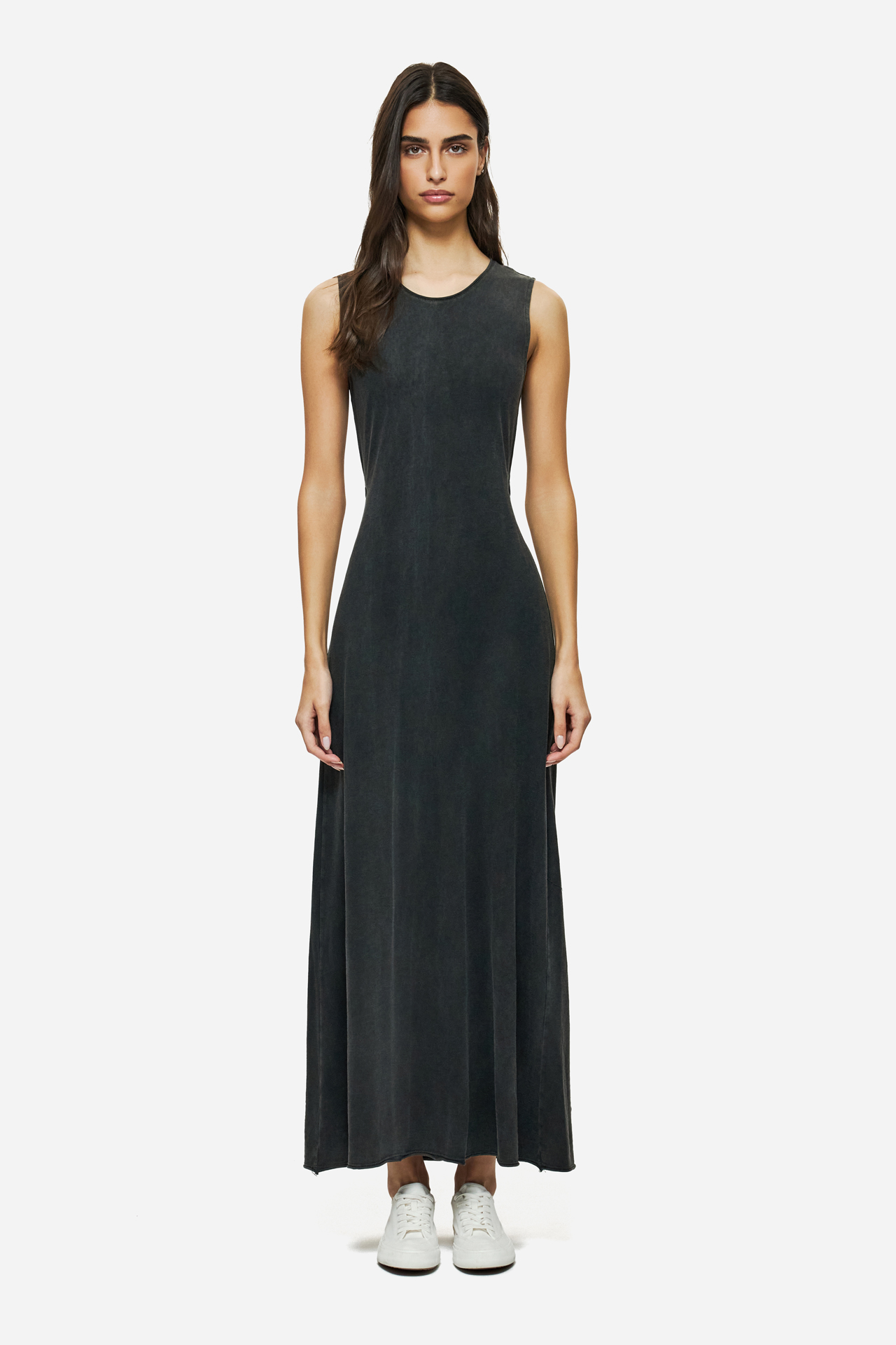 MAXI SLUB DRESS