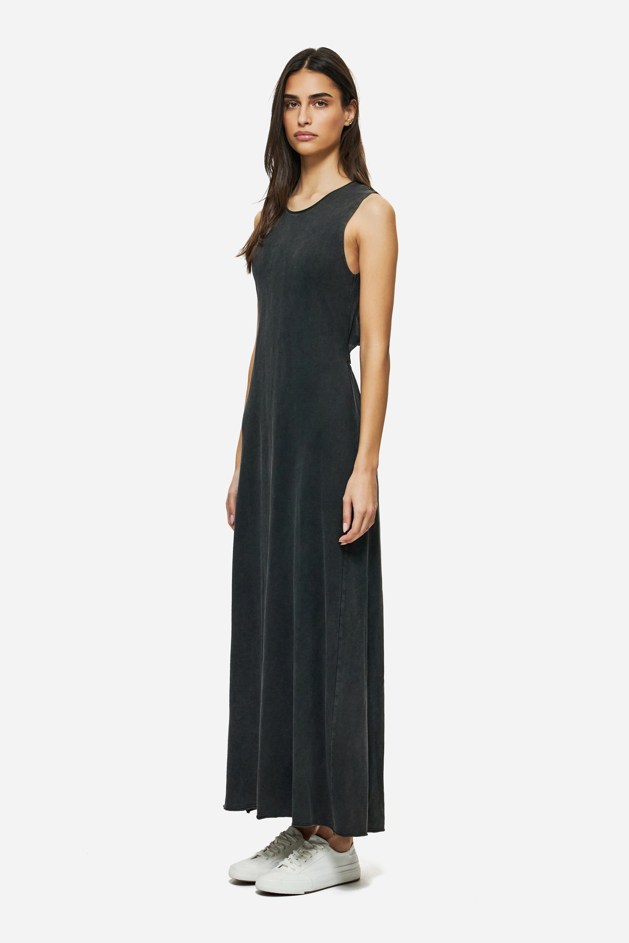 MAXI SLUB DRESS