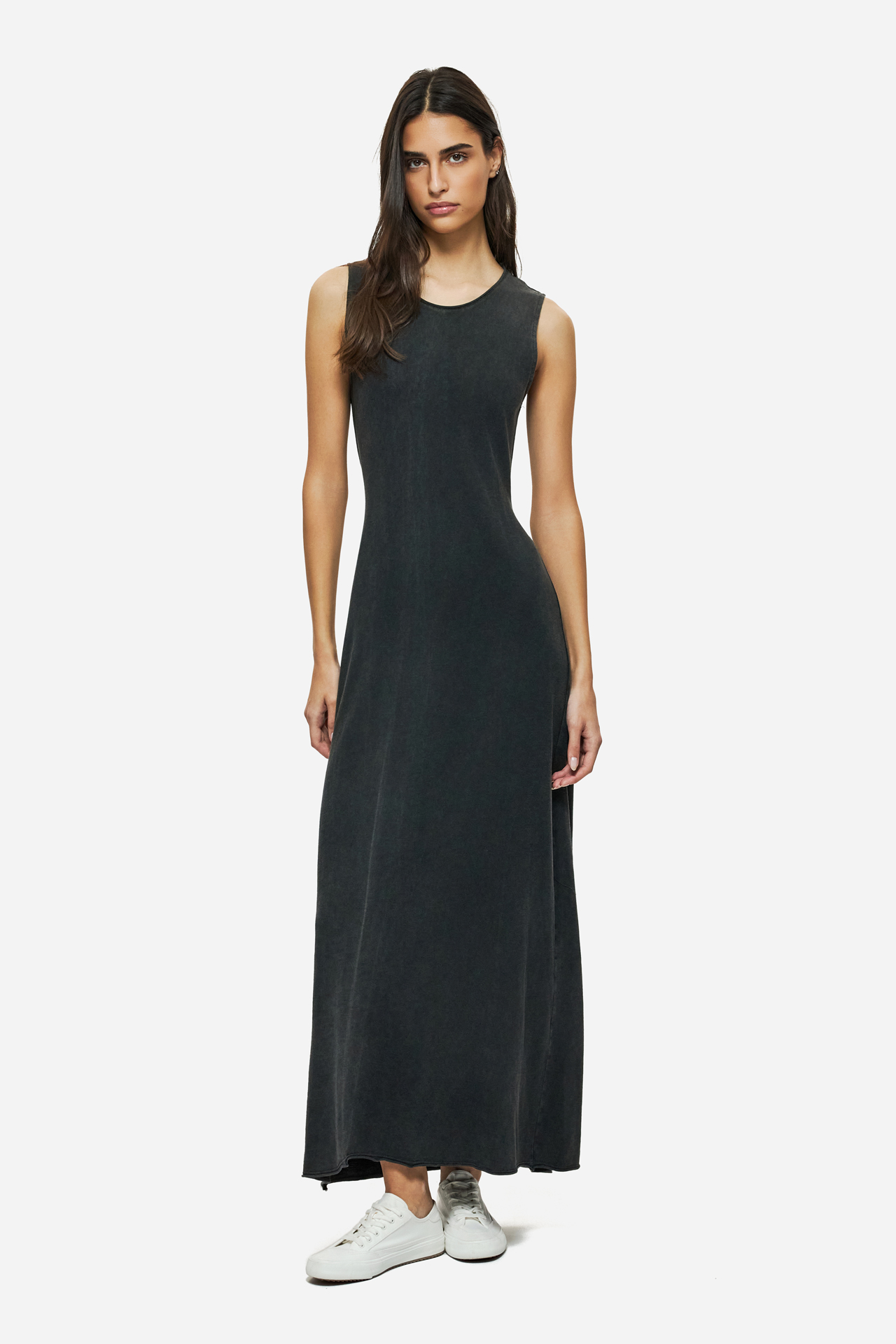MAXI SLUB DRESS