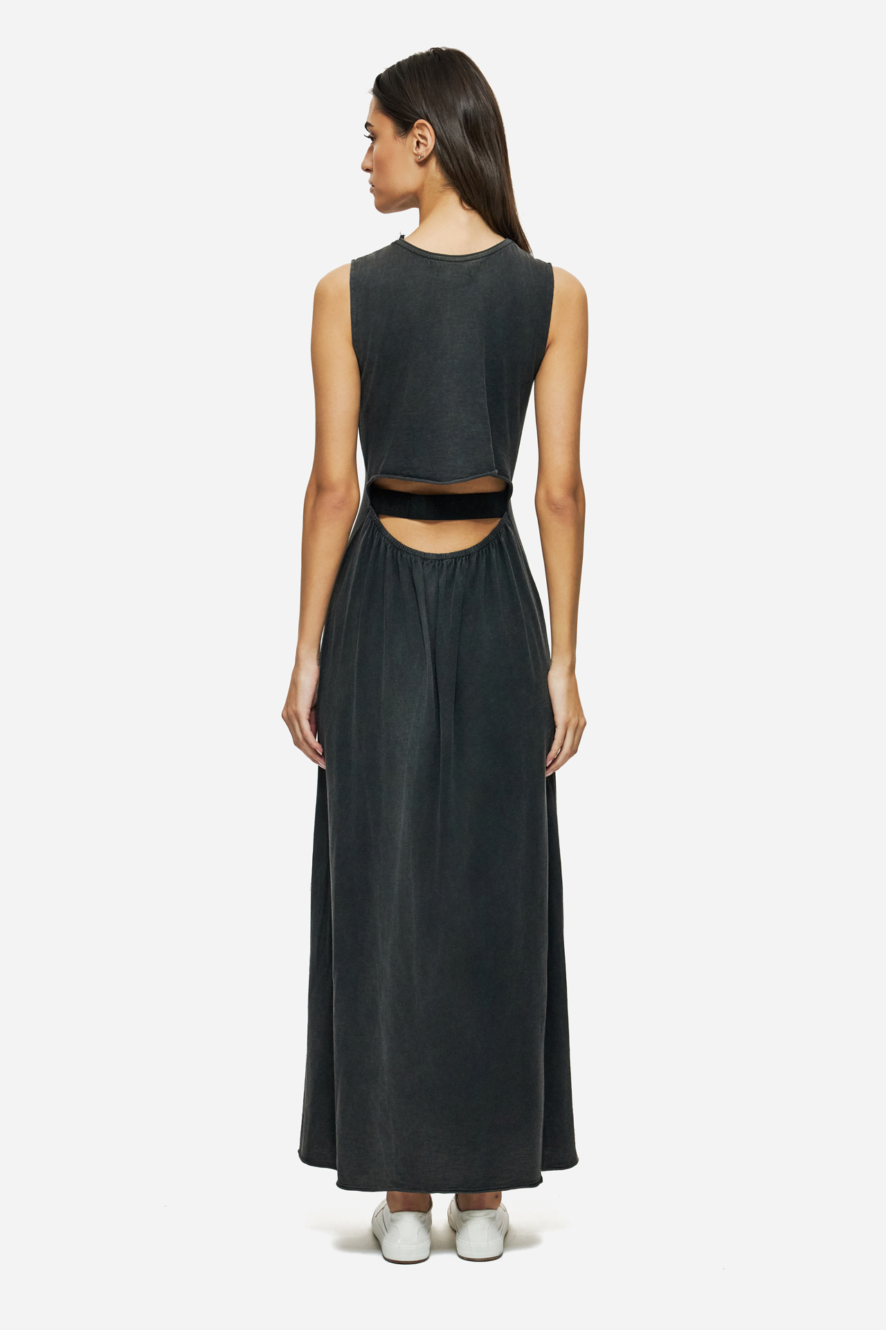 MAXI SLUB DRESS