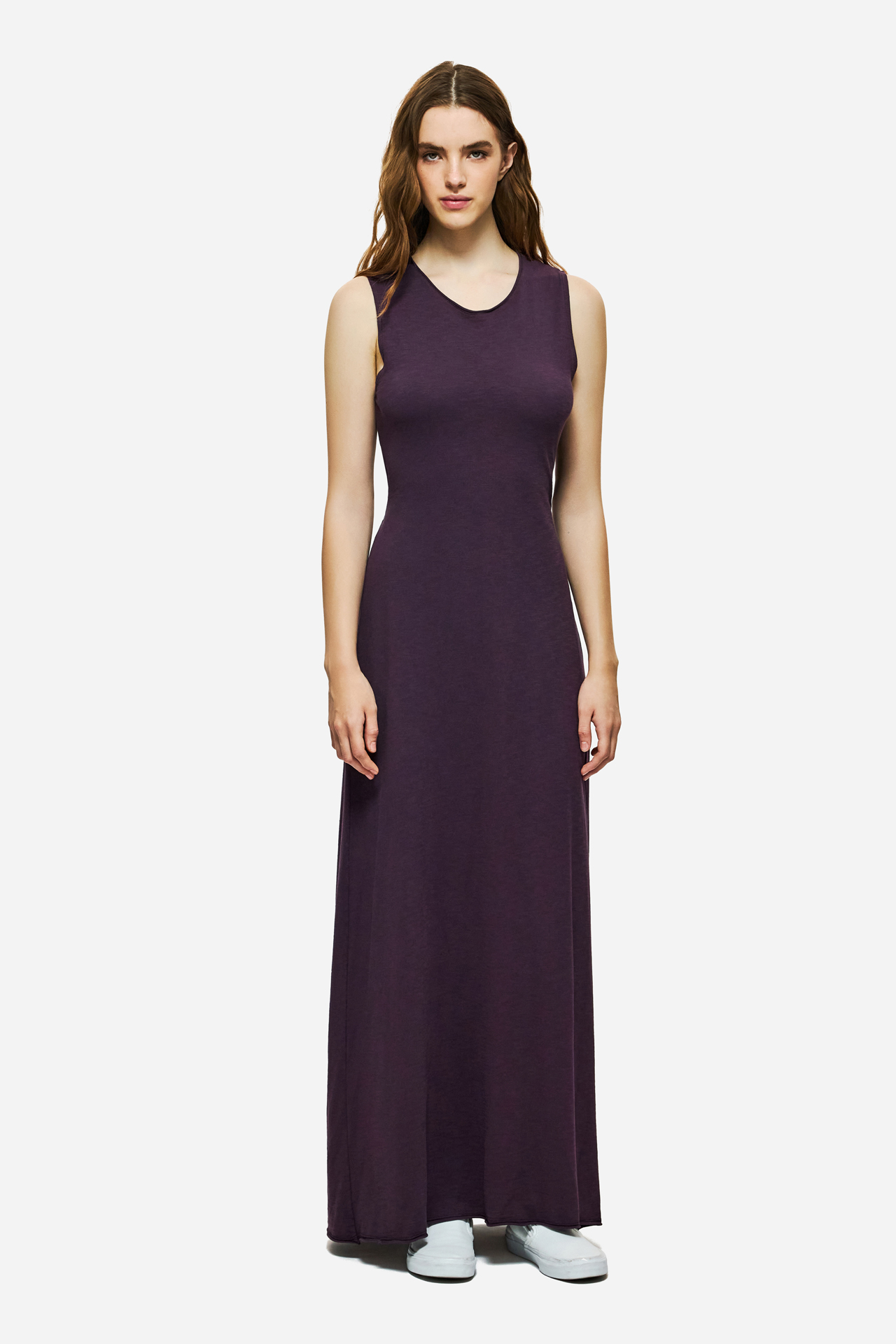 MAXI SLUB DRESS