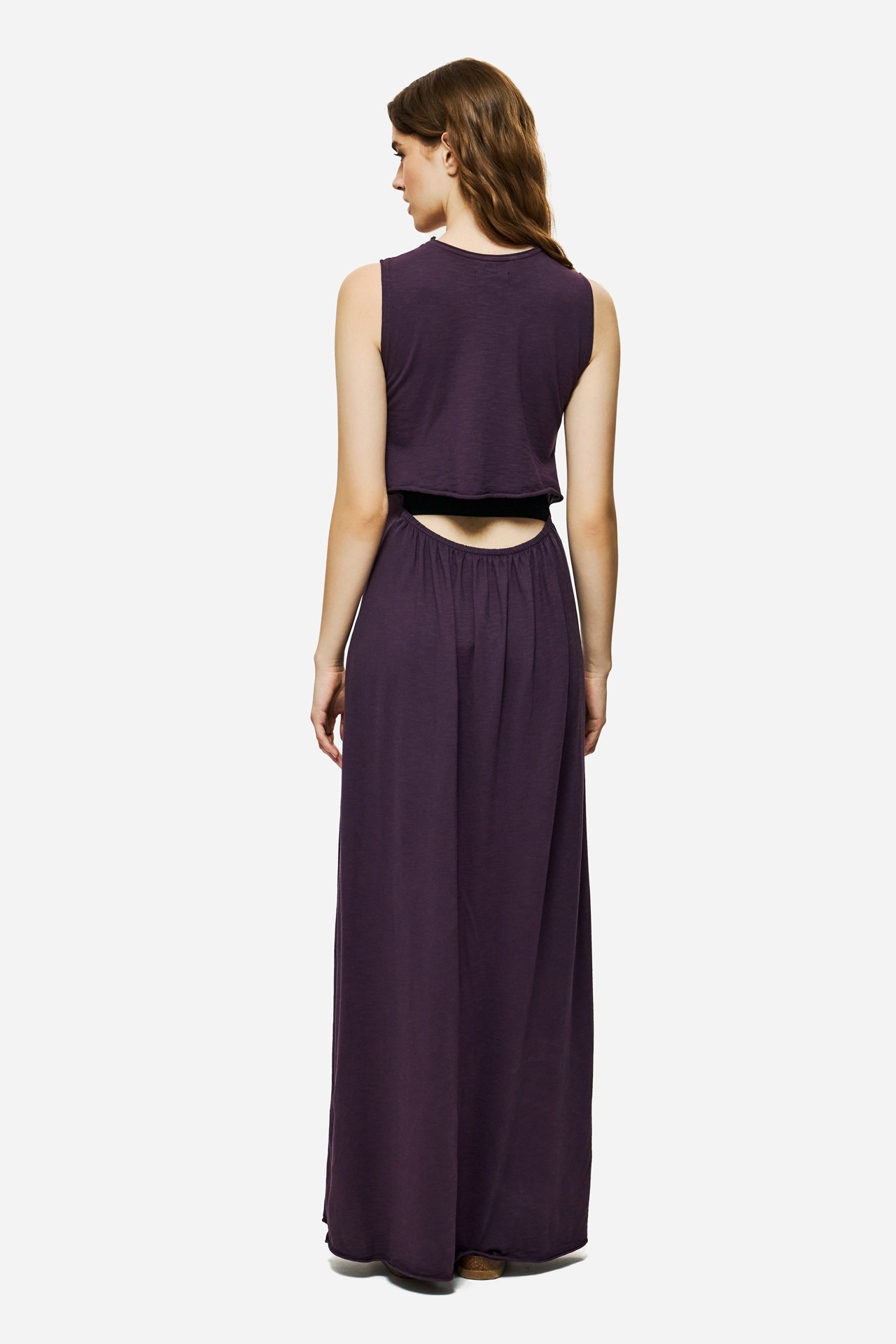 MAXI SLUB DRESS