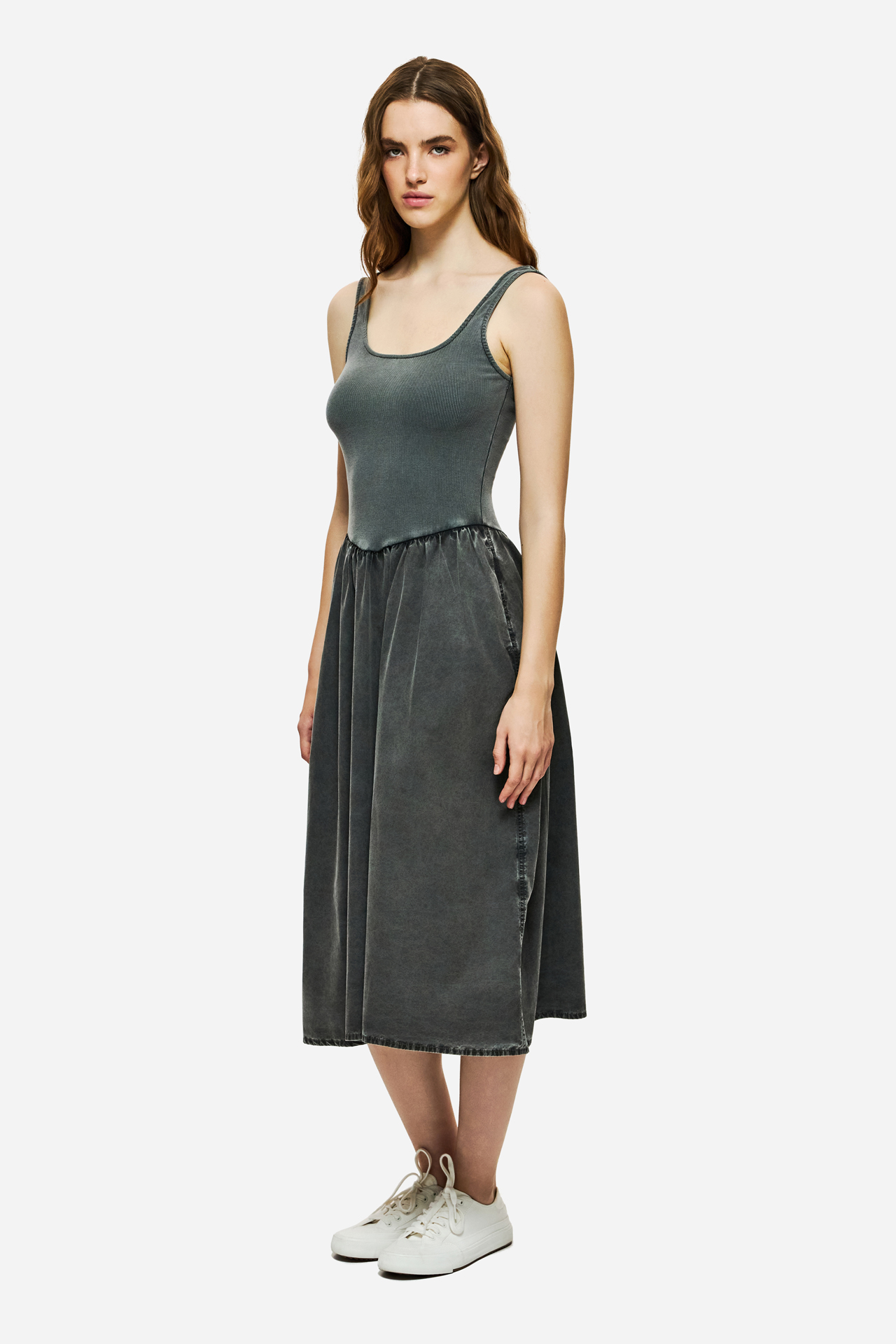 2 FABRIC DRESS