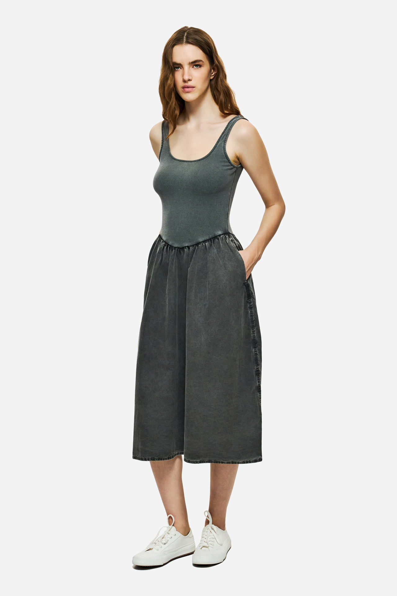 2 FABRIC DRESS