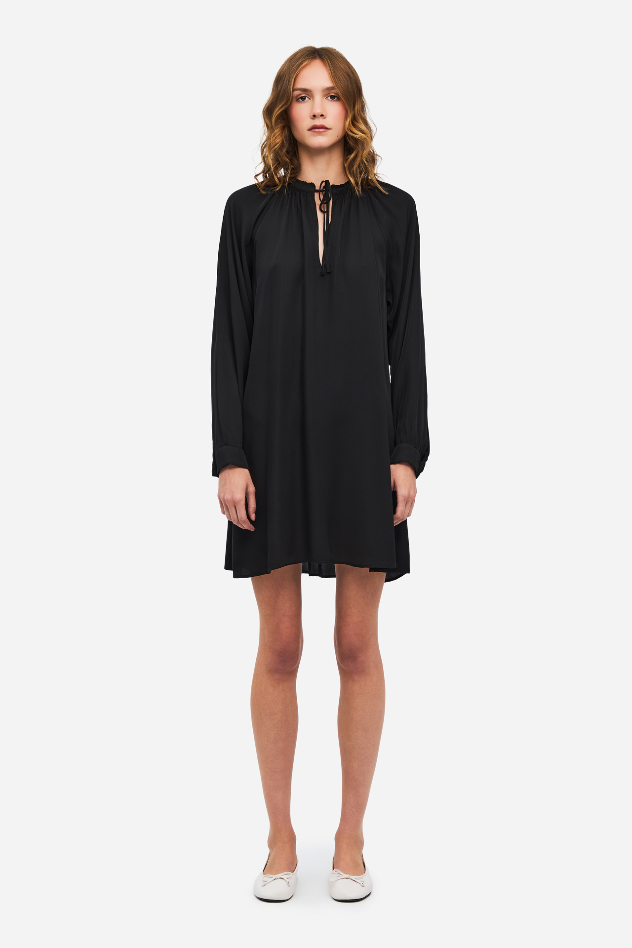 RELAXED SATIN DRESS