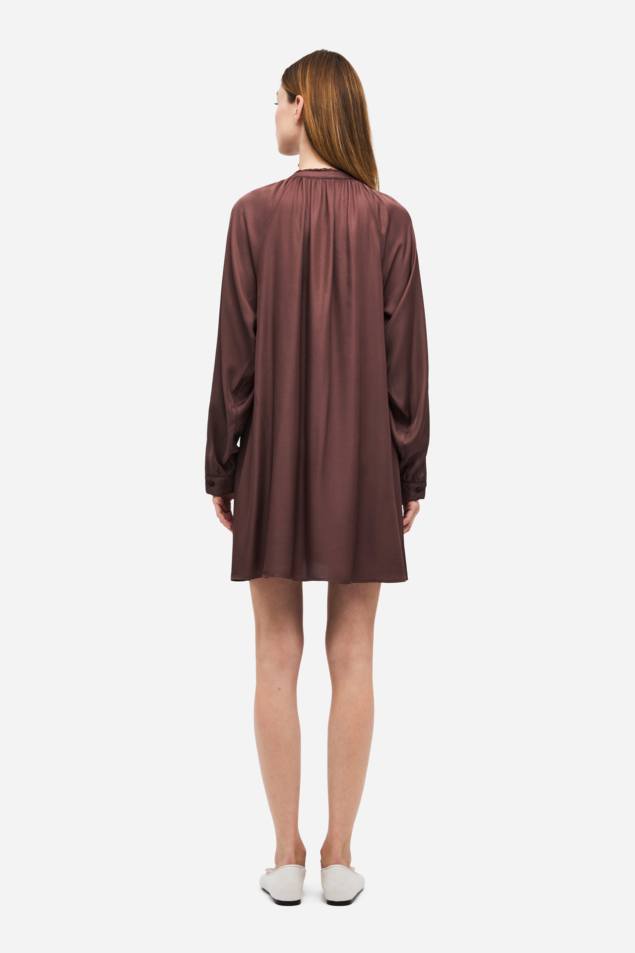 RELAXED SATIN DRESS