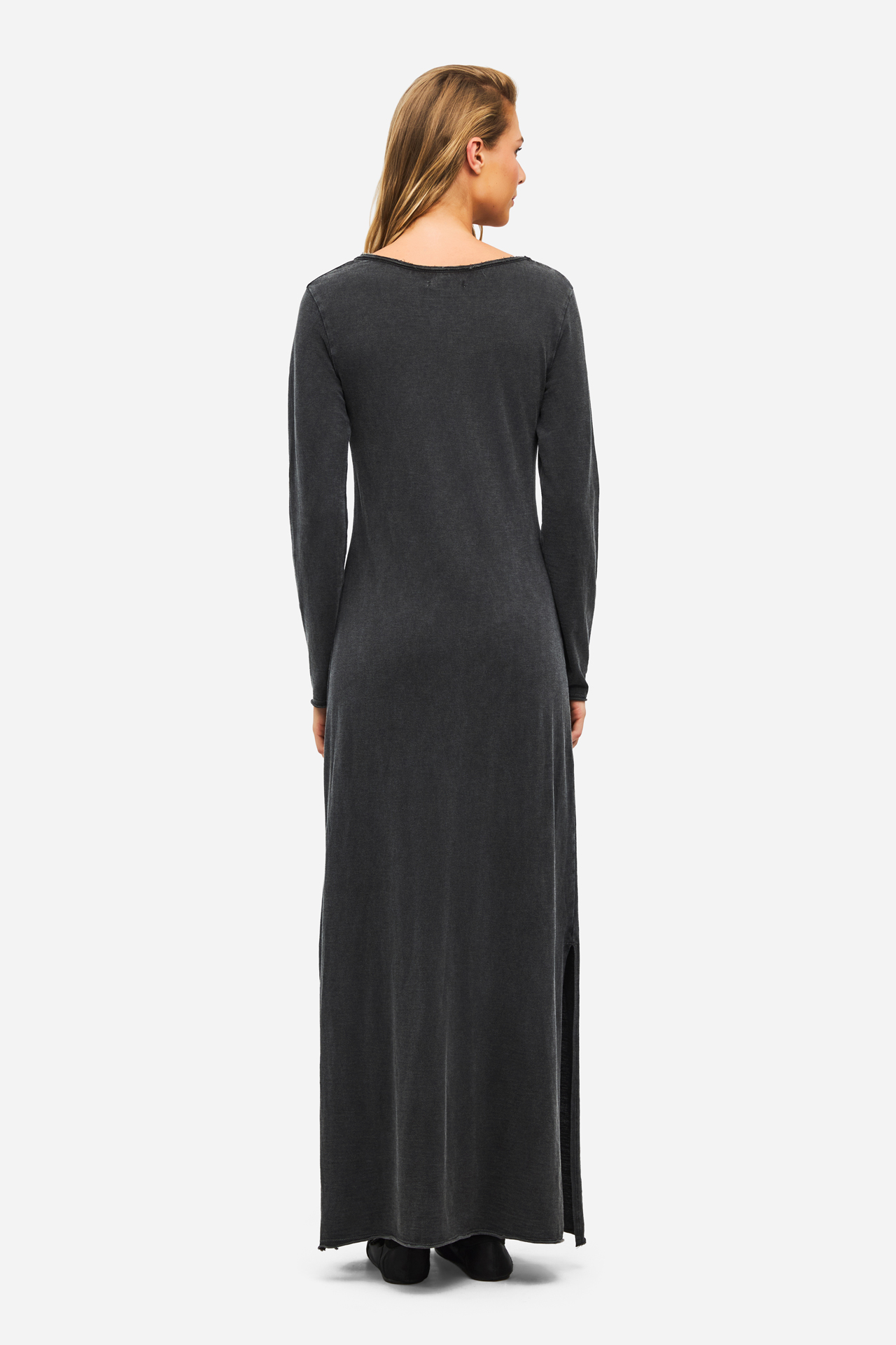 RAW EDGES ΜΑΧΙ DRESS