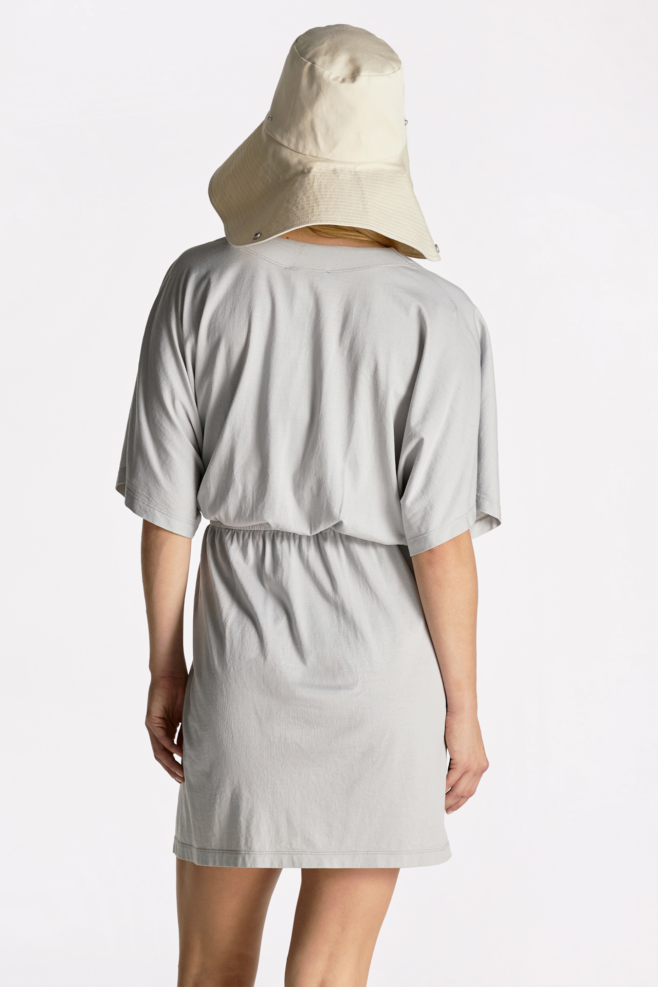 V-Neck Cotton Dress