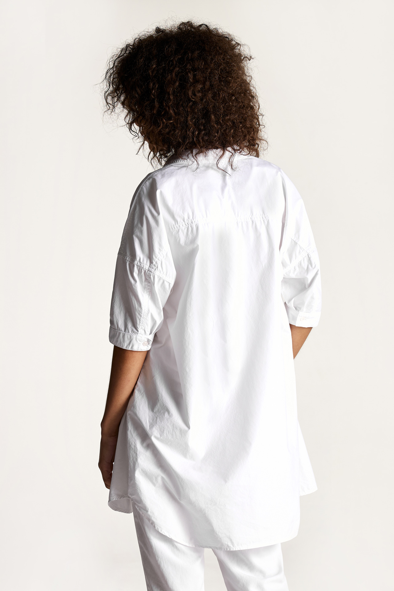 Short Oversized Shirt Dress