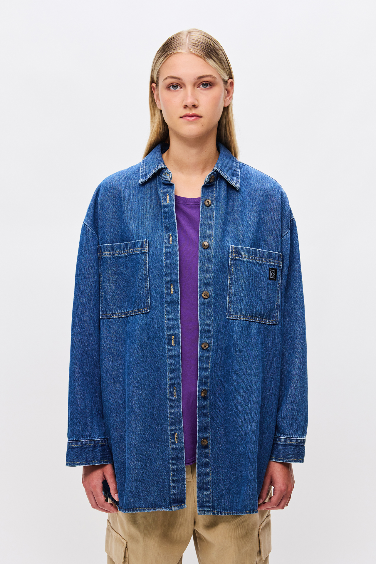 DENIM OVERSHIRT