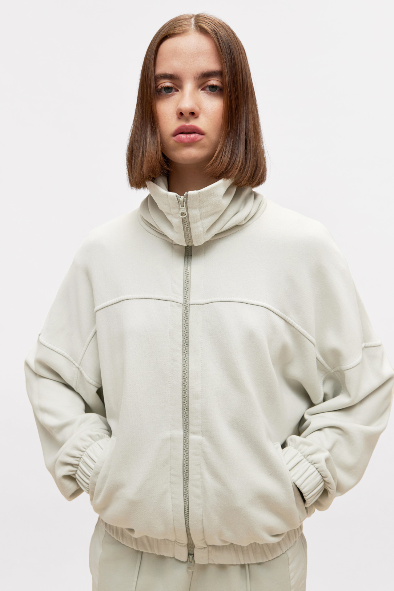 Divided Full Zip