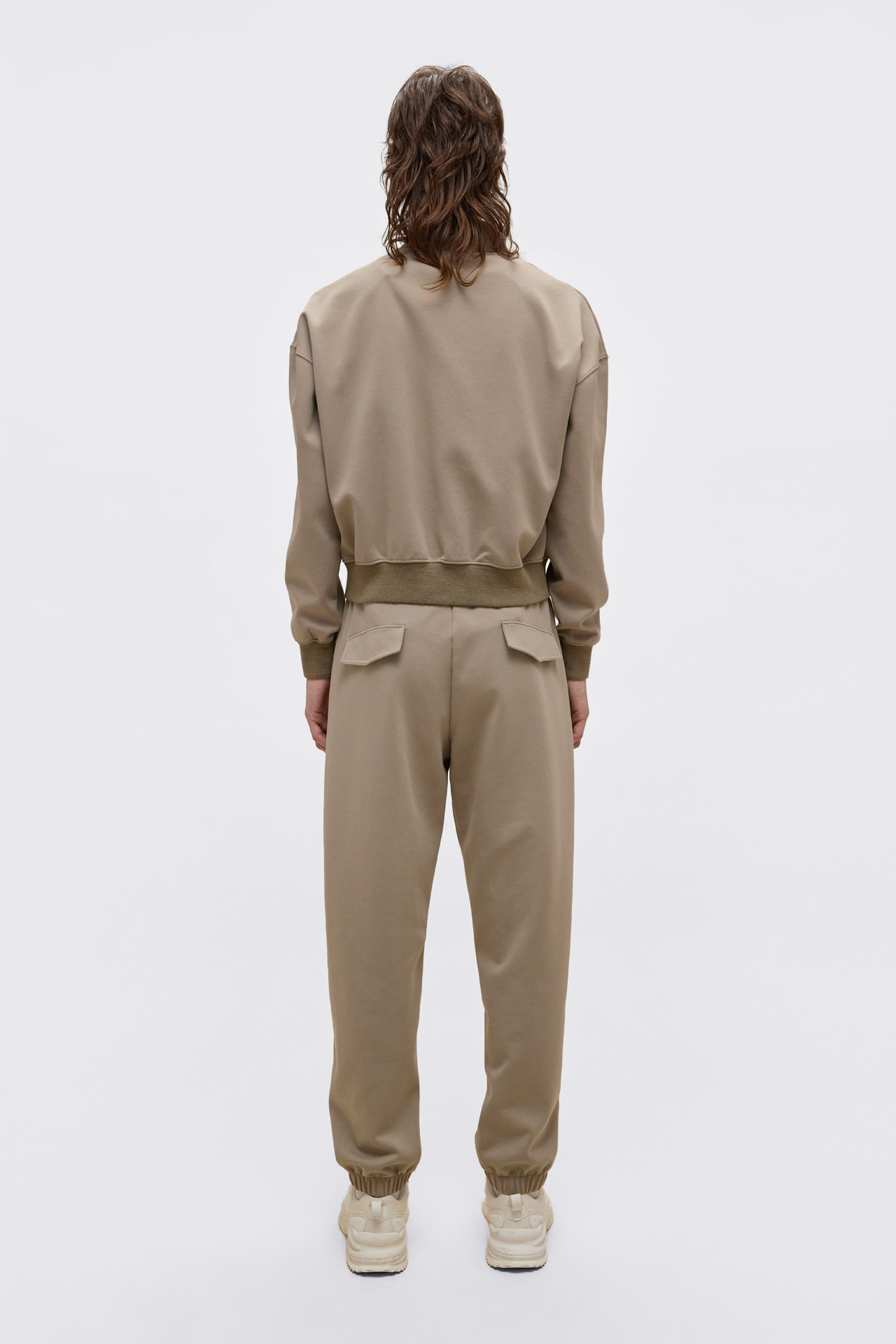 Cropped Full Zip